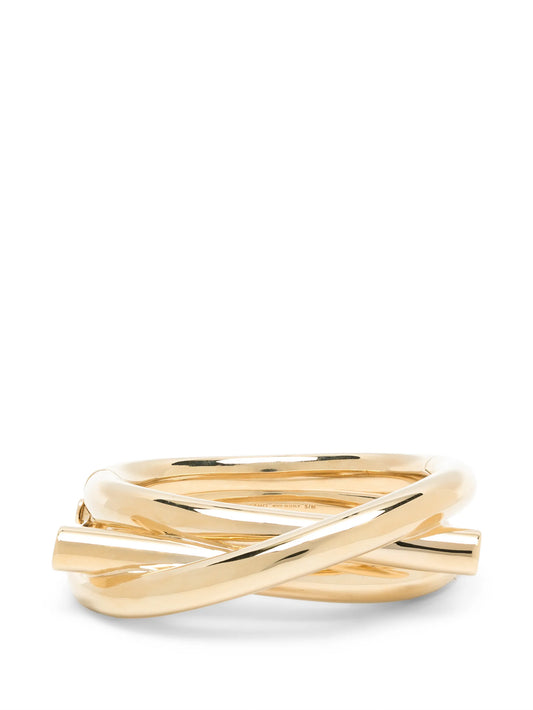 Twisted Gancini cuff bracelet