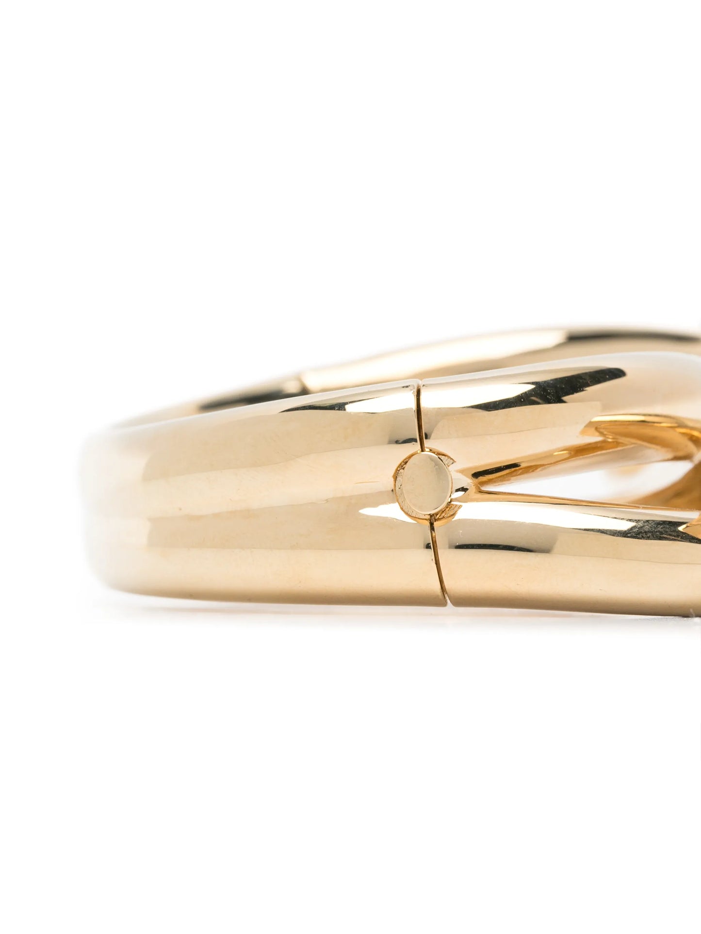 Twisted Gancini cuff bracelet