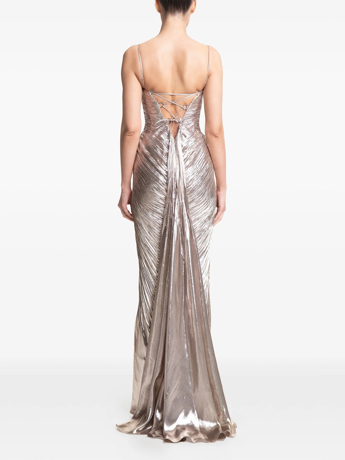 Mirren spaghetti-strap maxi dress