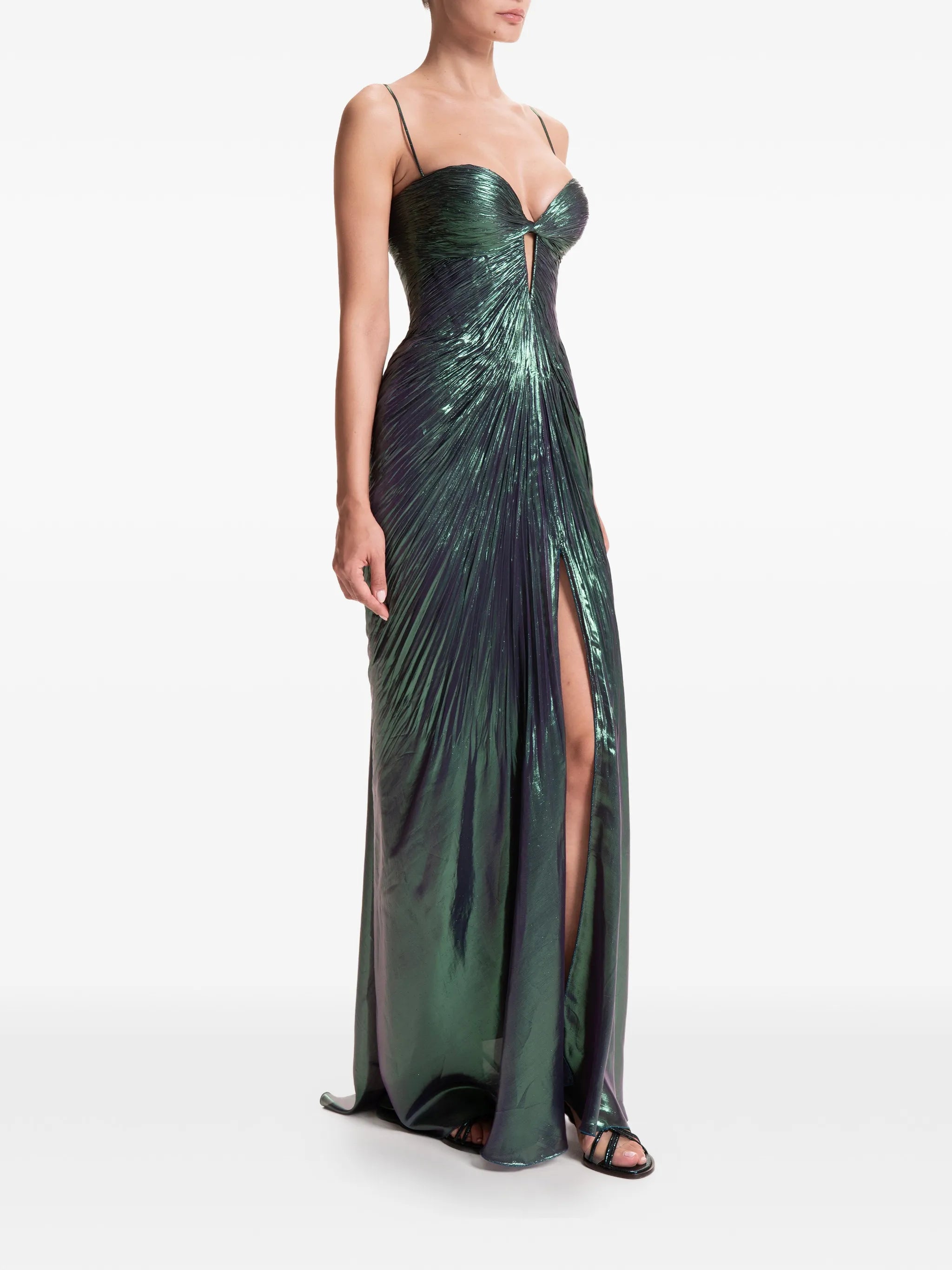 Mirren twistdetail maxi dress
