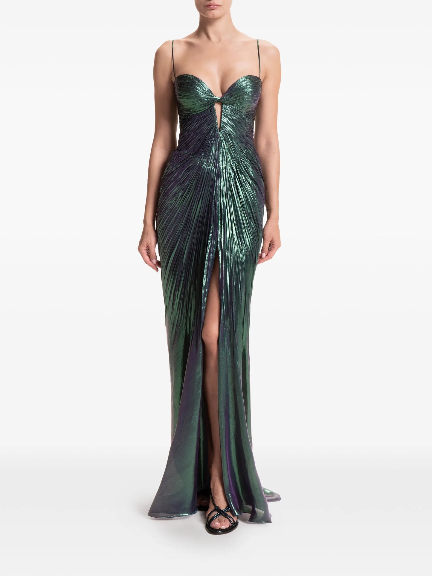 Mirren twistdetail maxi dress