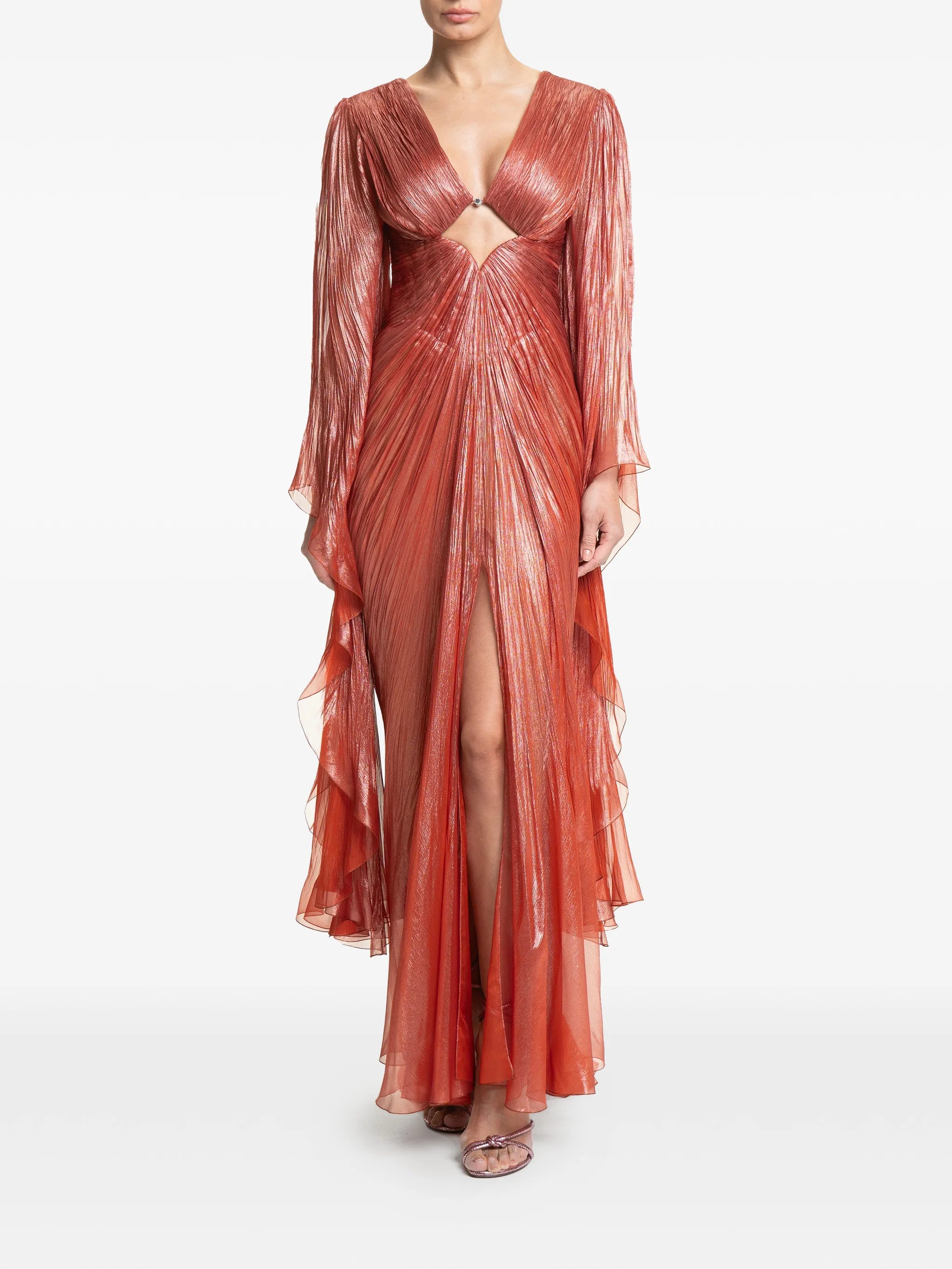 Greta cut-out maxi dress