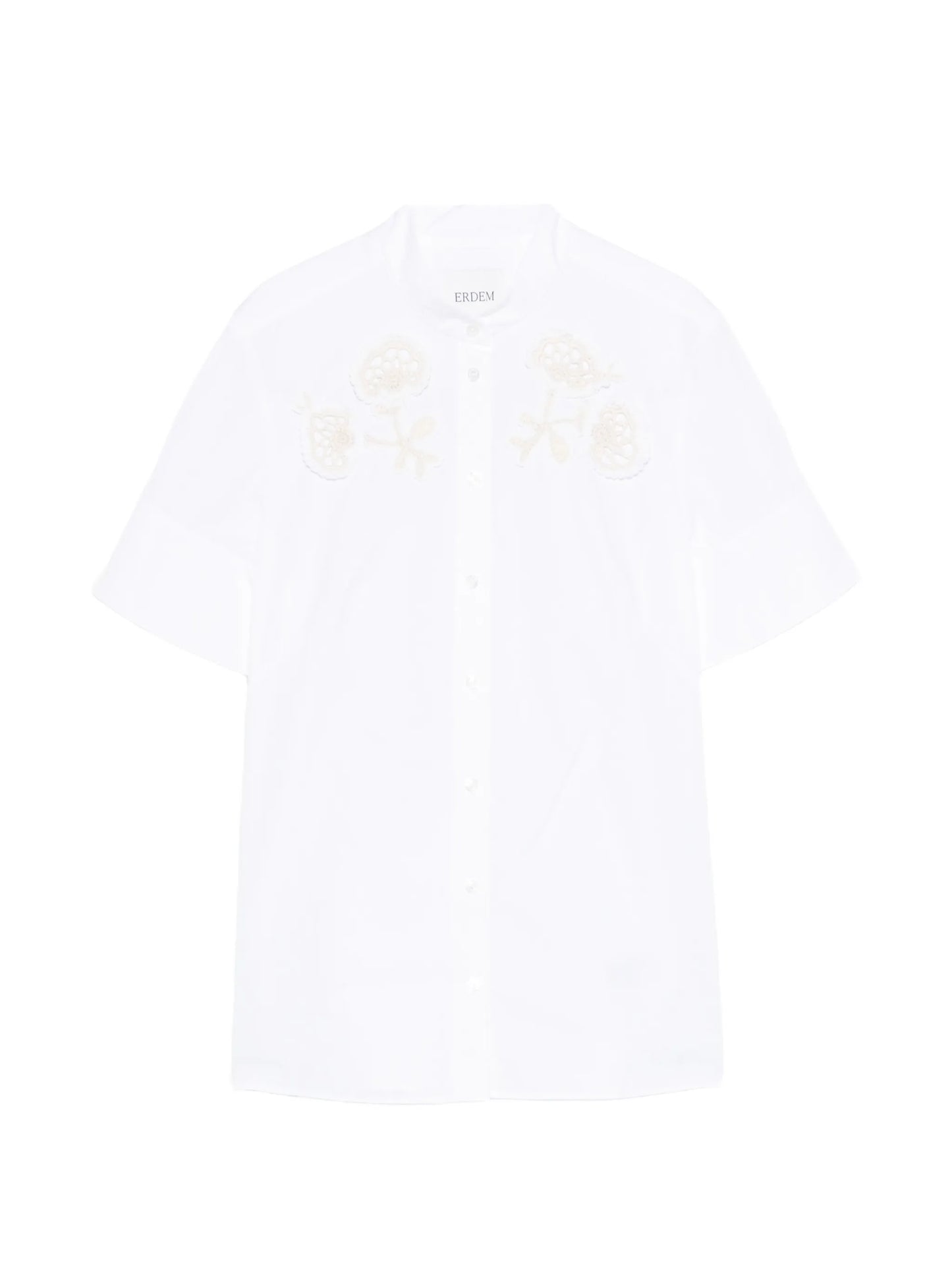 appliqué short-sleeve shirt