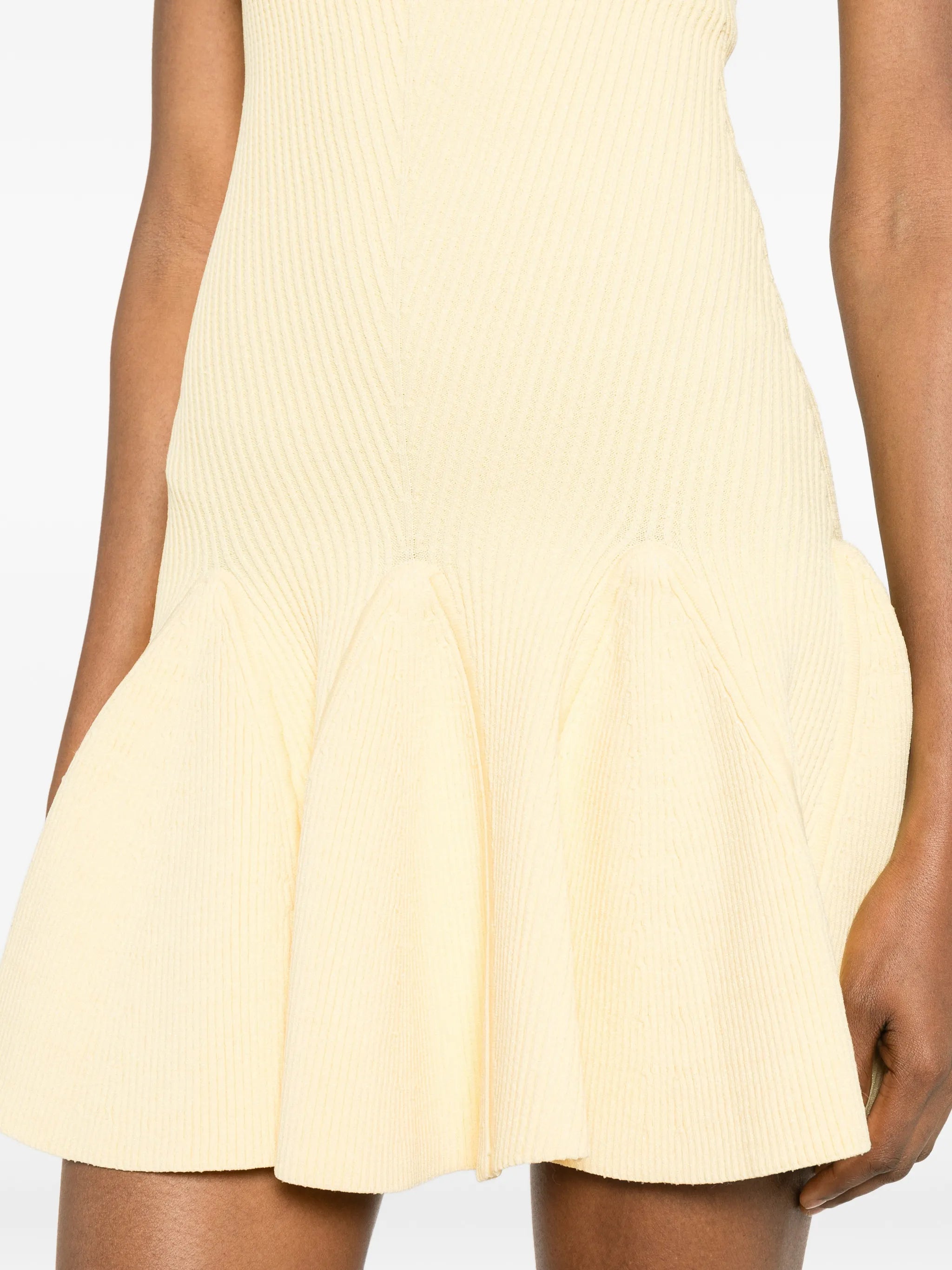 Laurenza halterneck mini dress