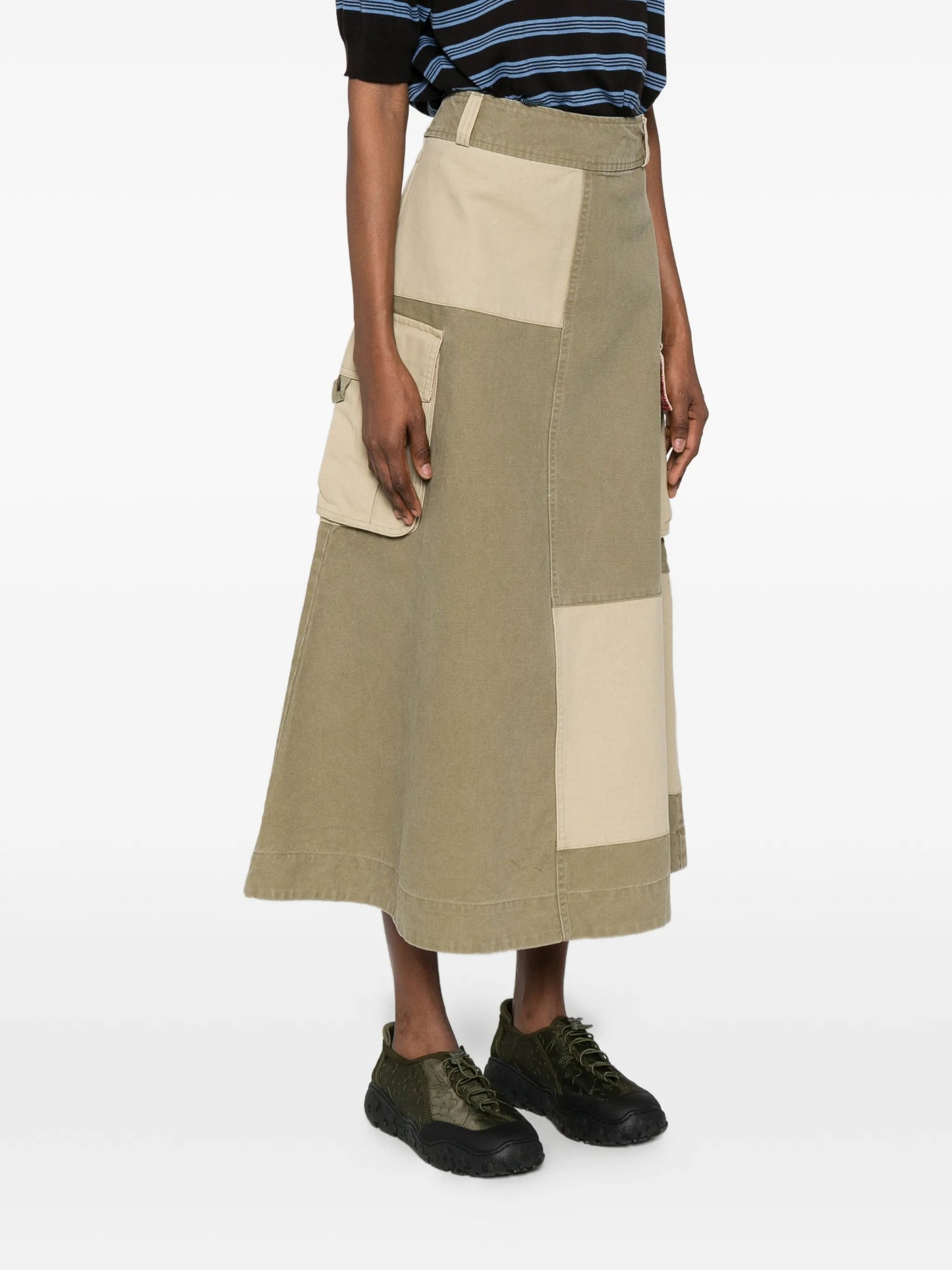 Marcelle Barn maxi skirt