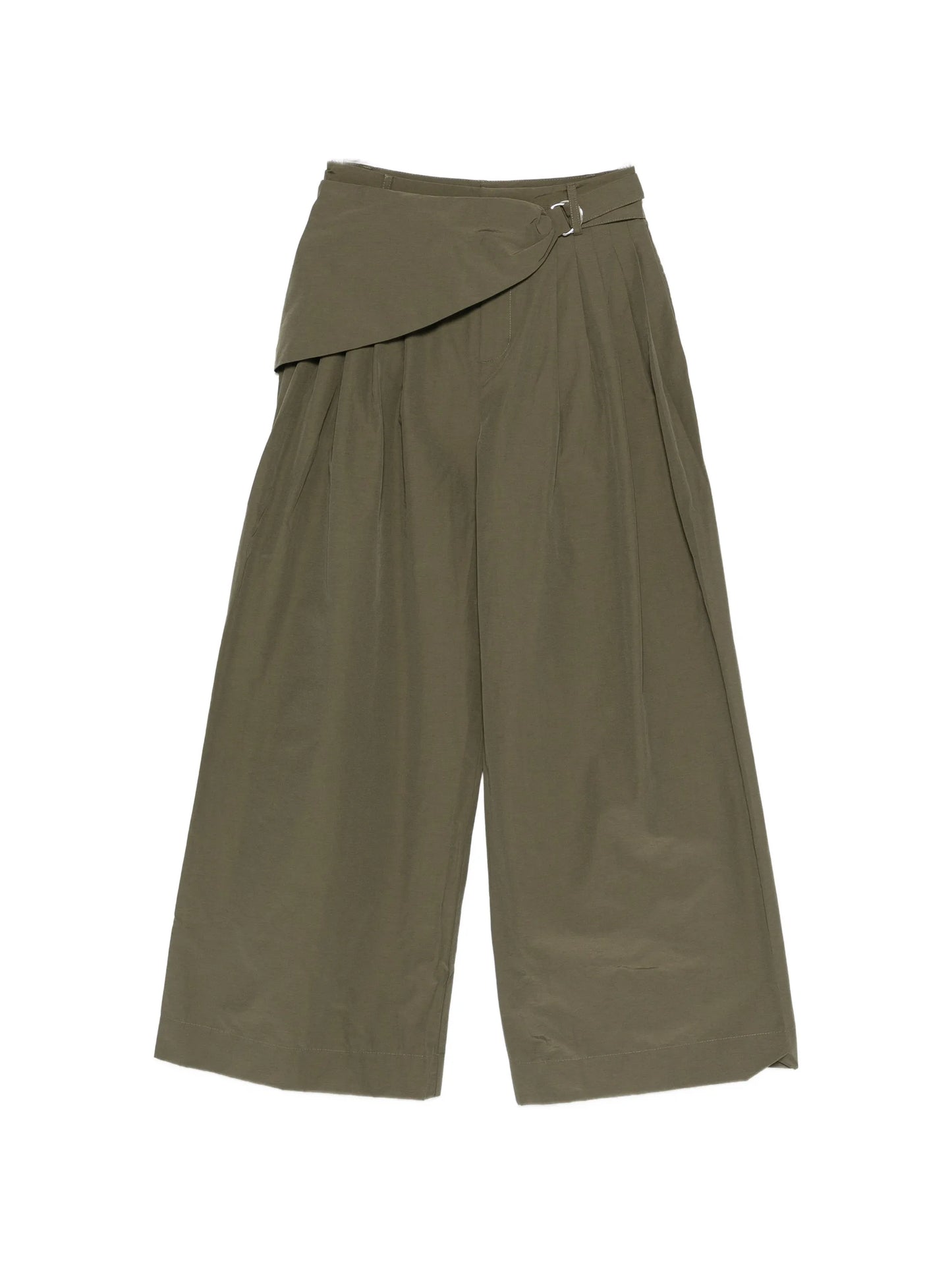 Fabia pleated draped trousers