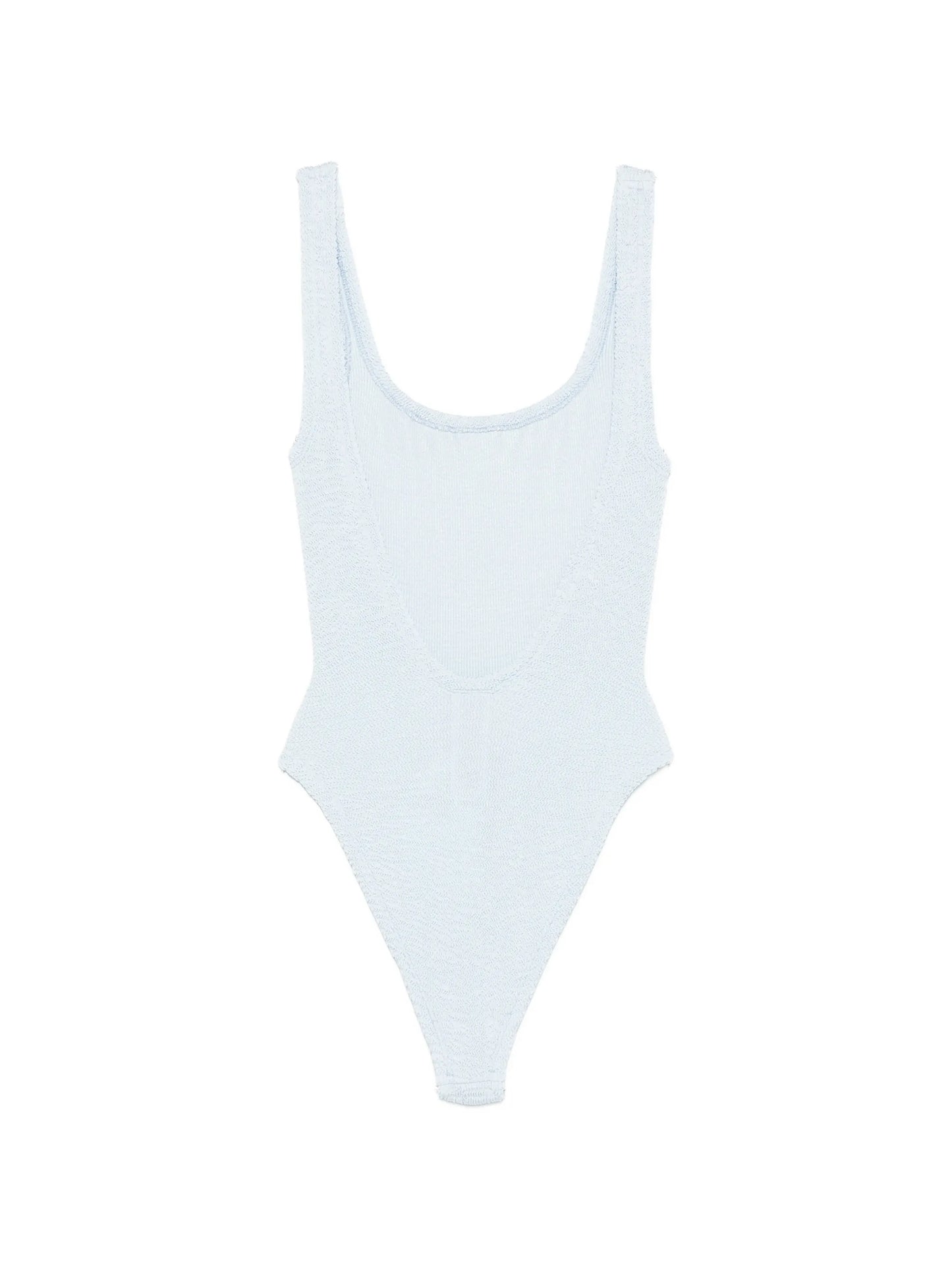 square-neck swimsuit