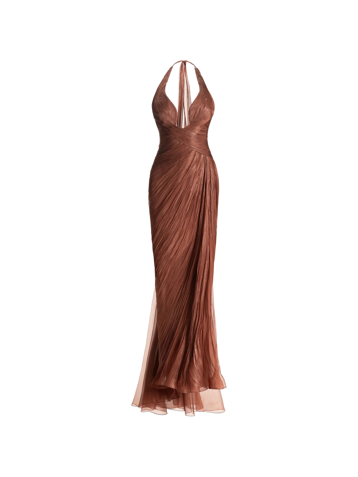 Milagros sleeveless slit maxi dress