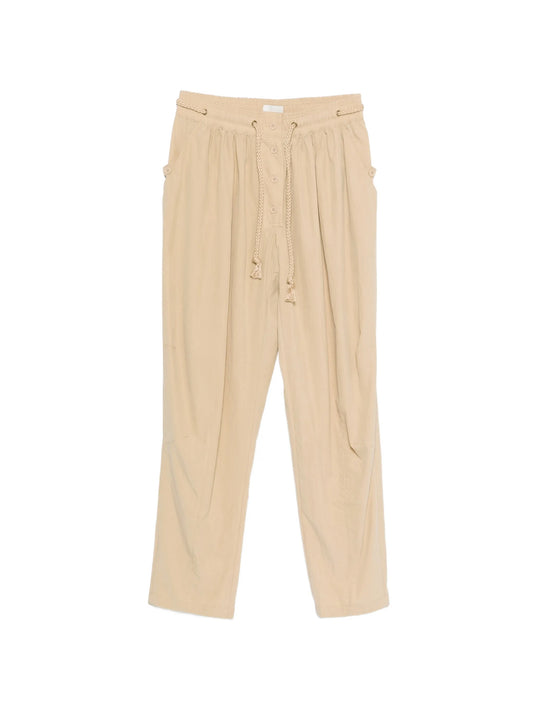 Falcona straight-leg trousers
