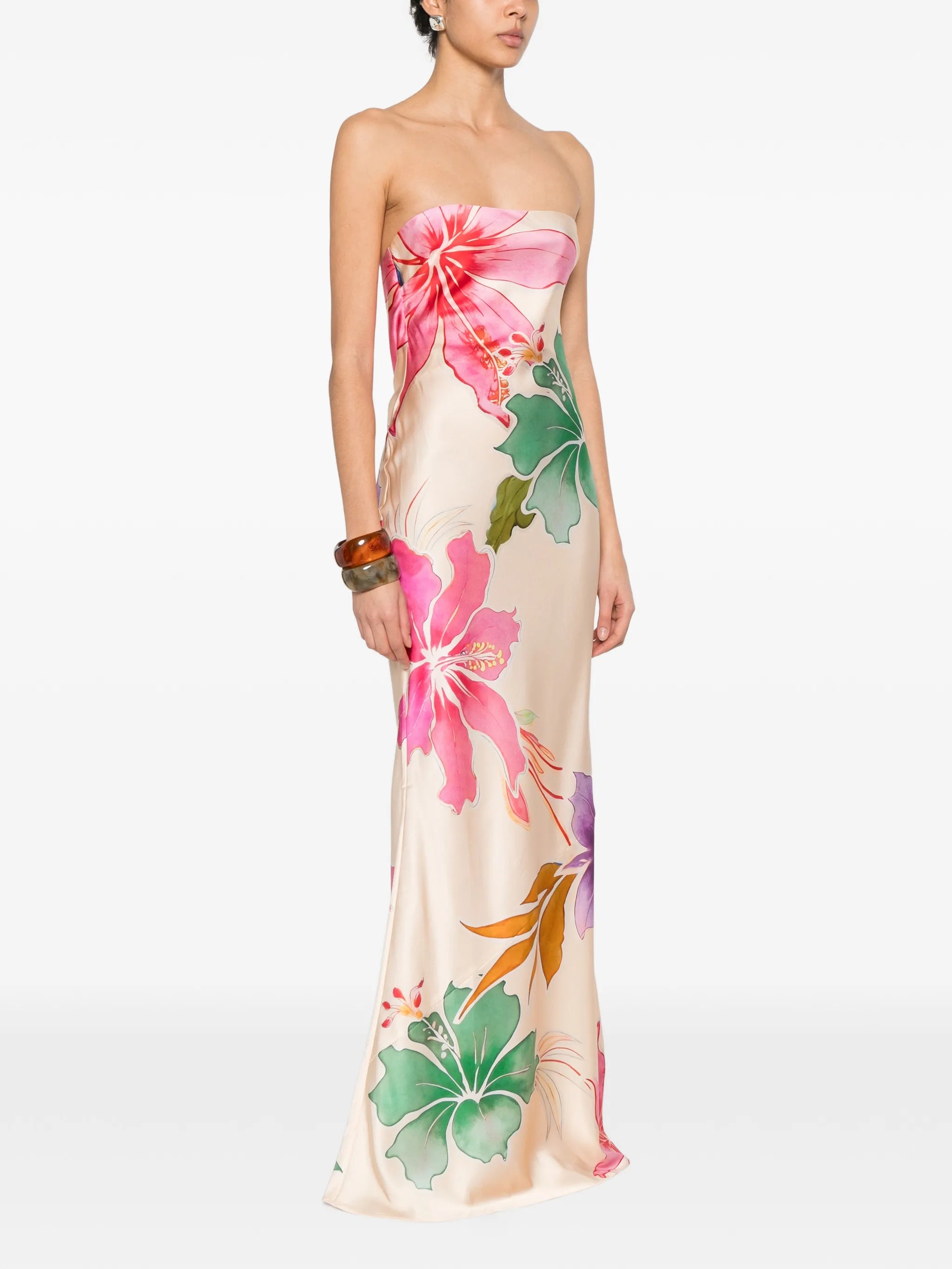 floral maxi dress