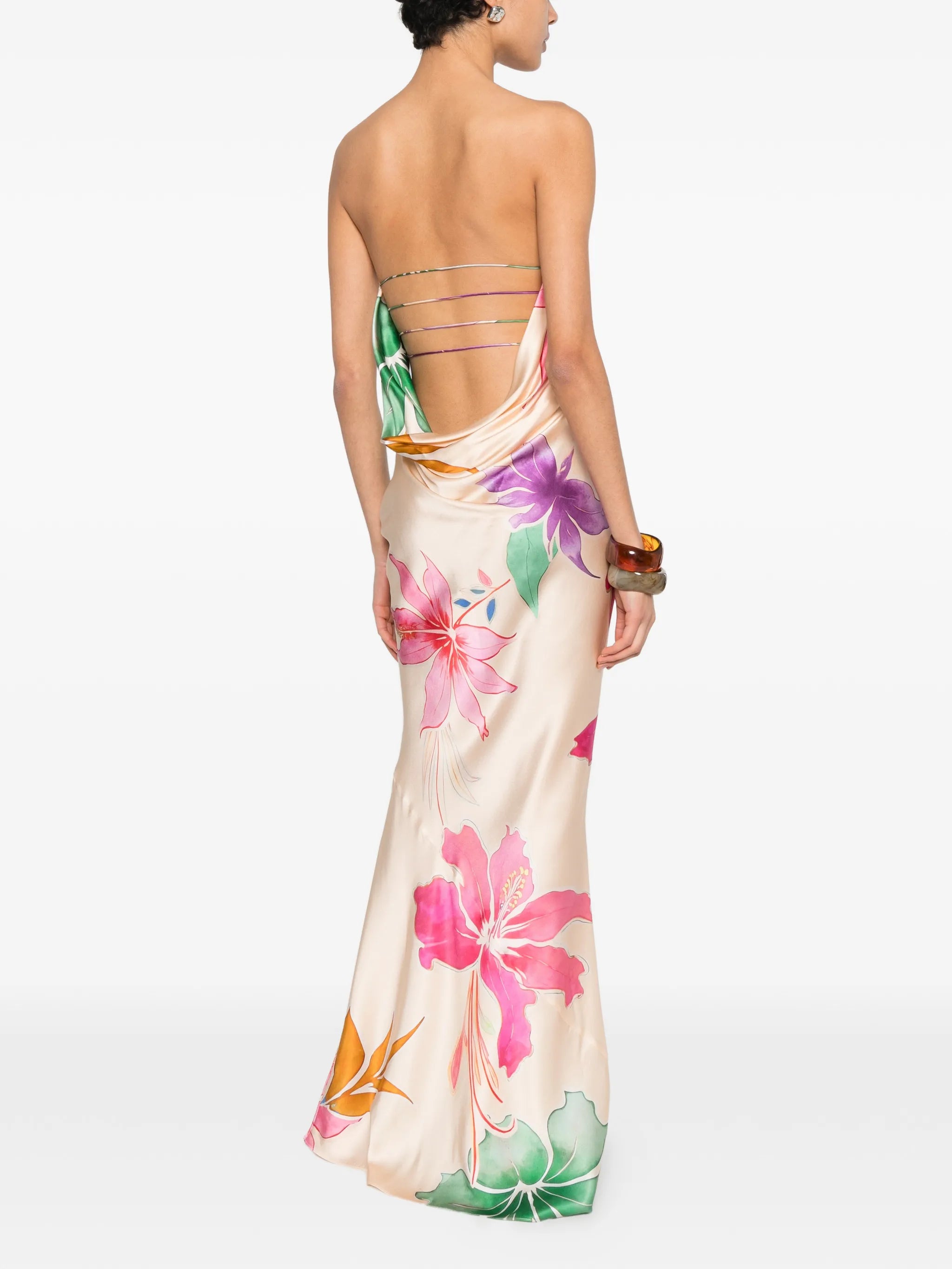 floral maxi dress
