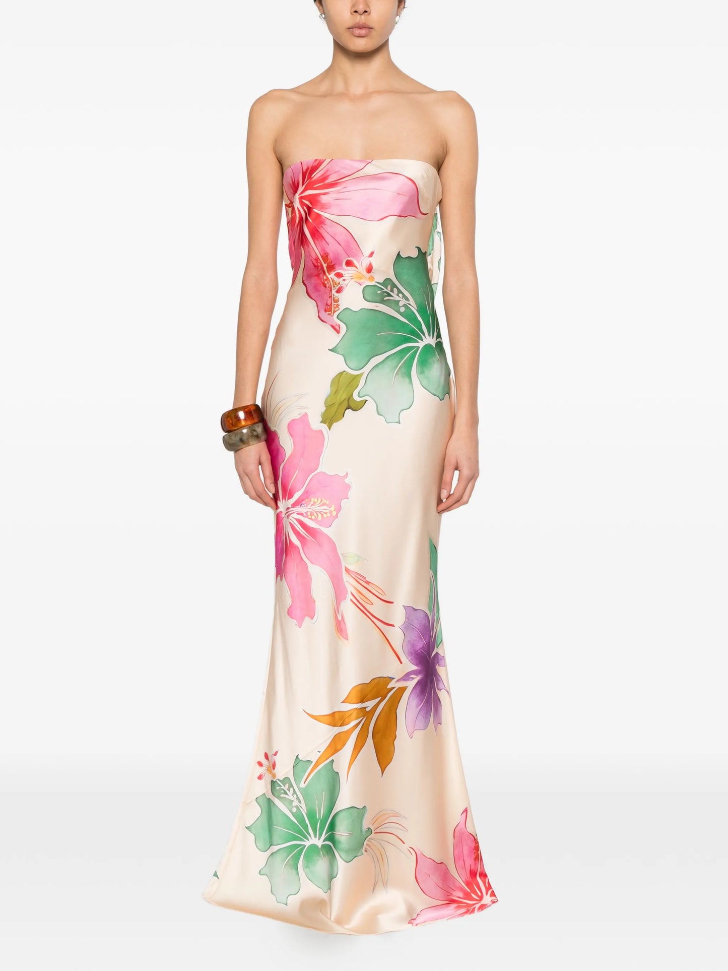 floral maxi dress