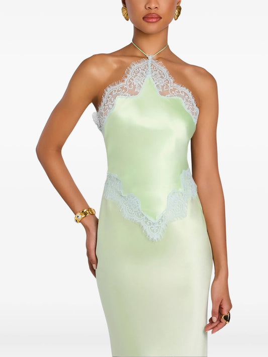 Everly lace-trim dress