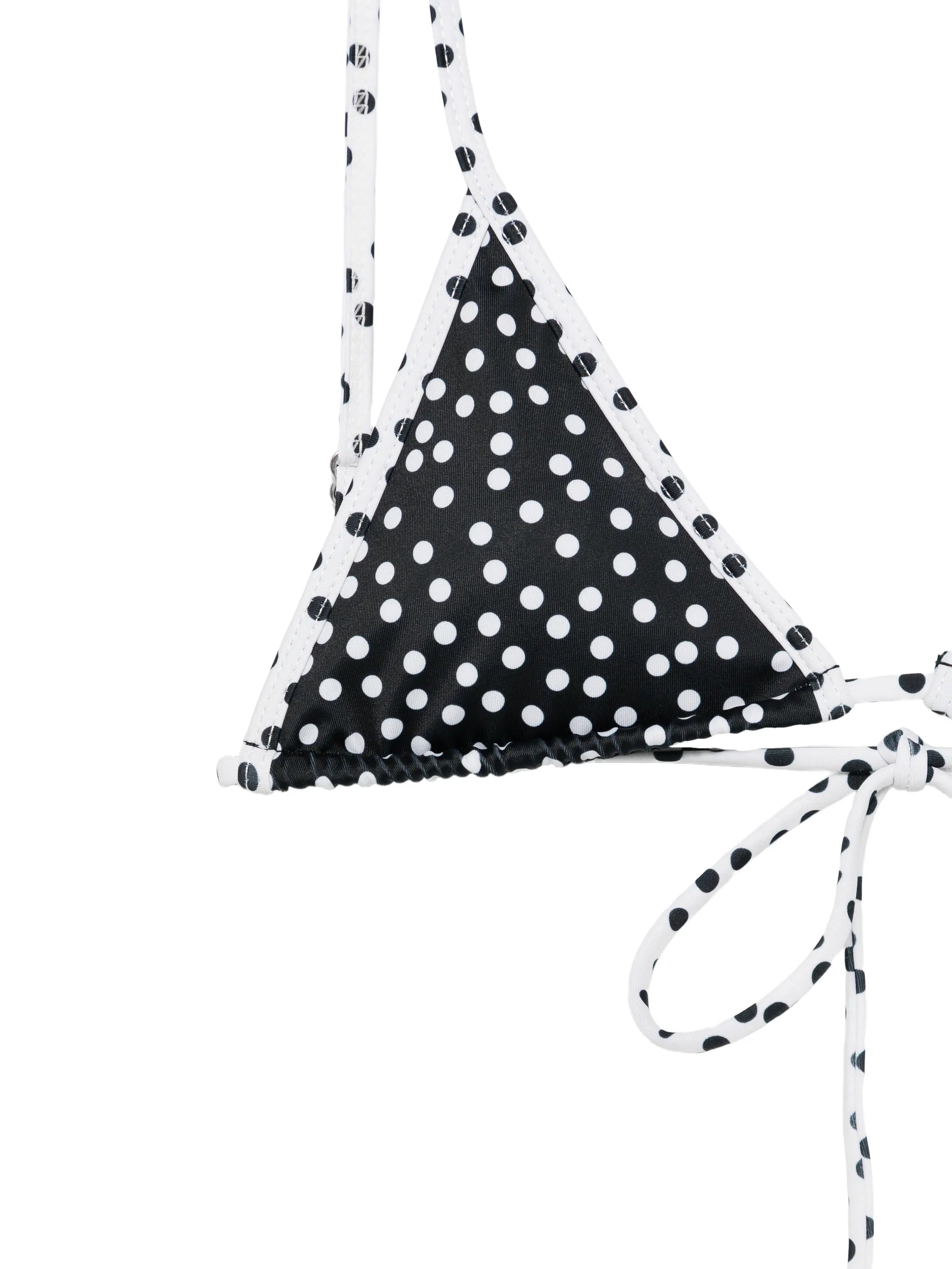 Cynthia polka-dot bikini top