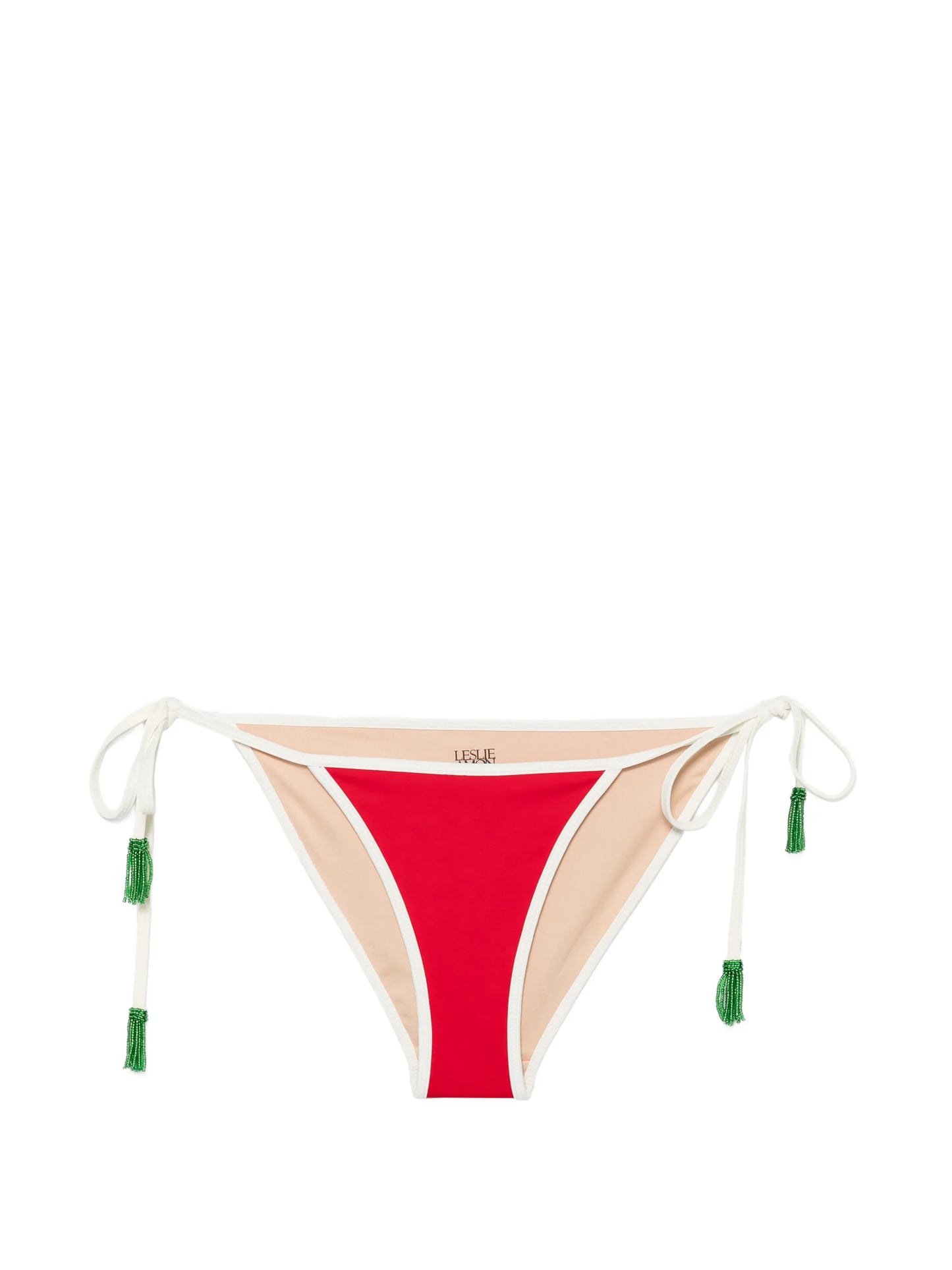 beaded-tassel bikini bottoms