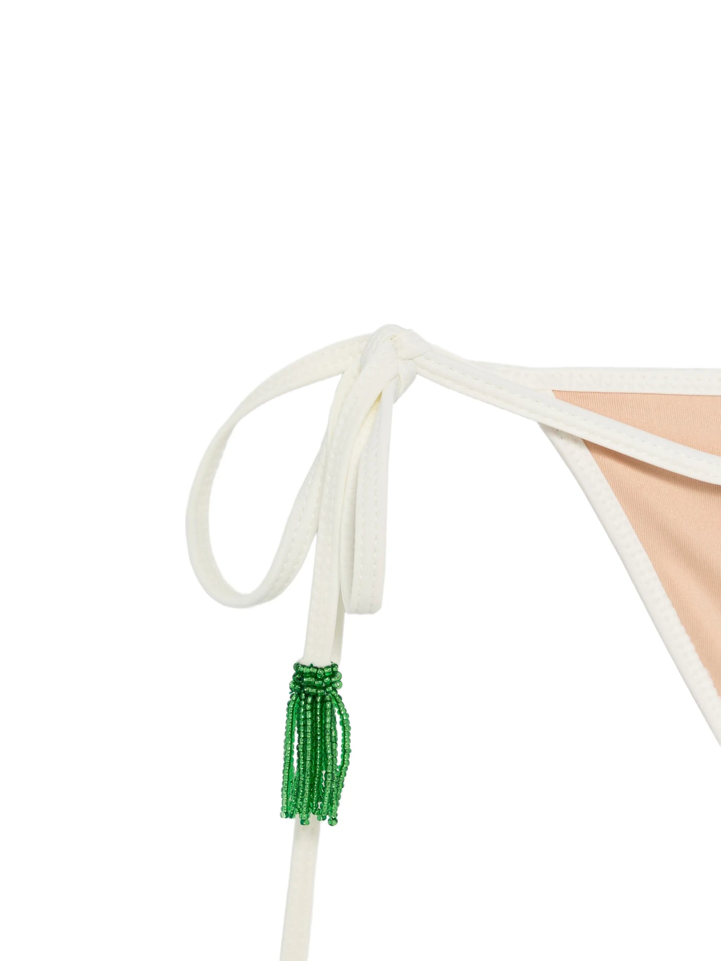 beaded-tassel bikini bottoms