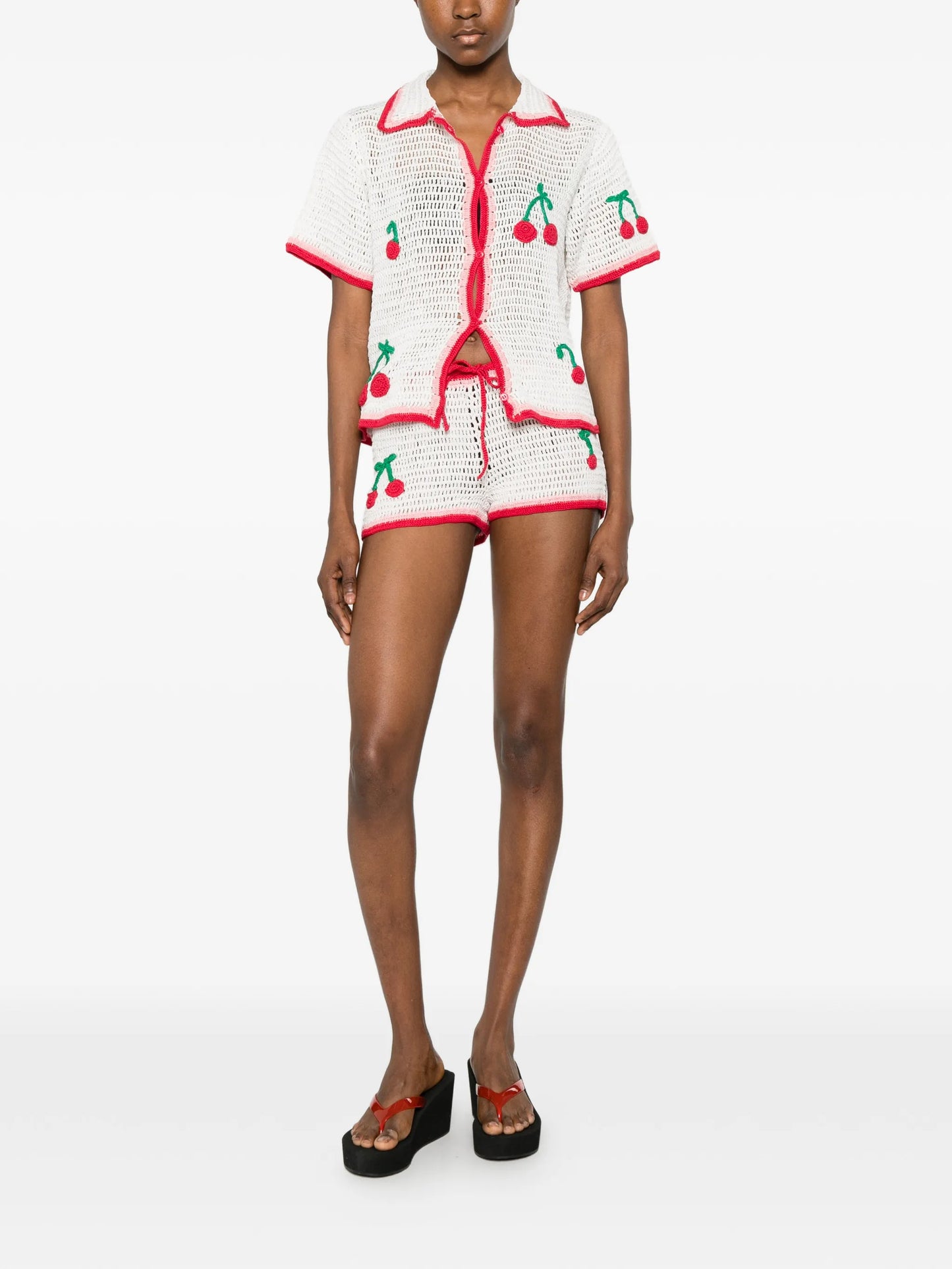 La Ruby crochet shirt