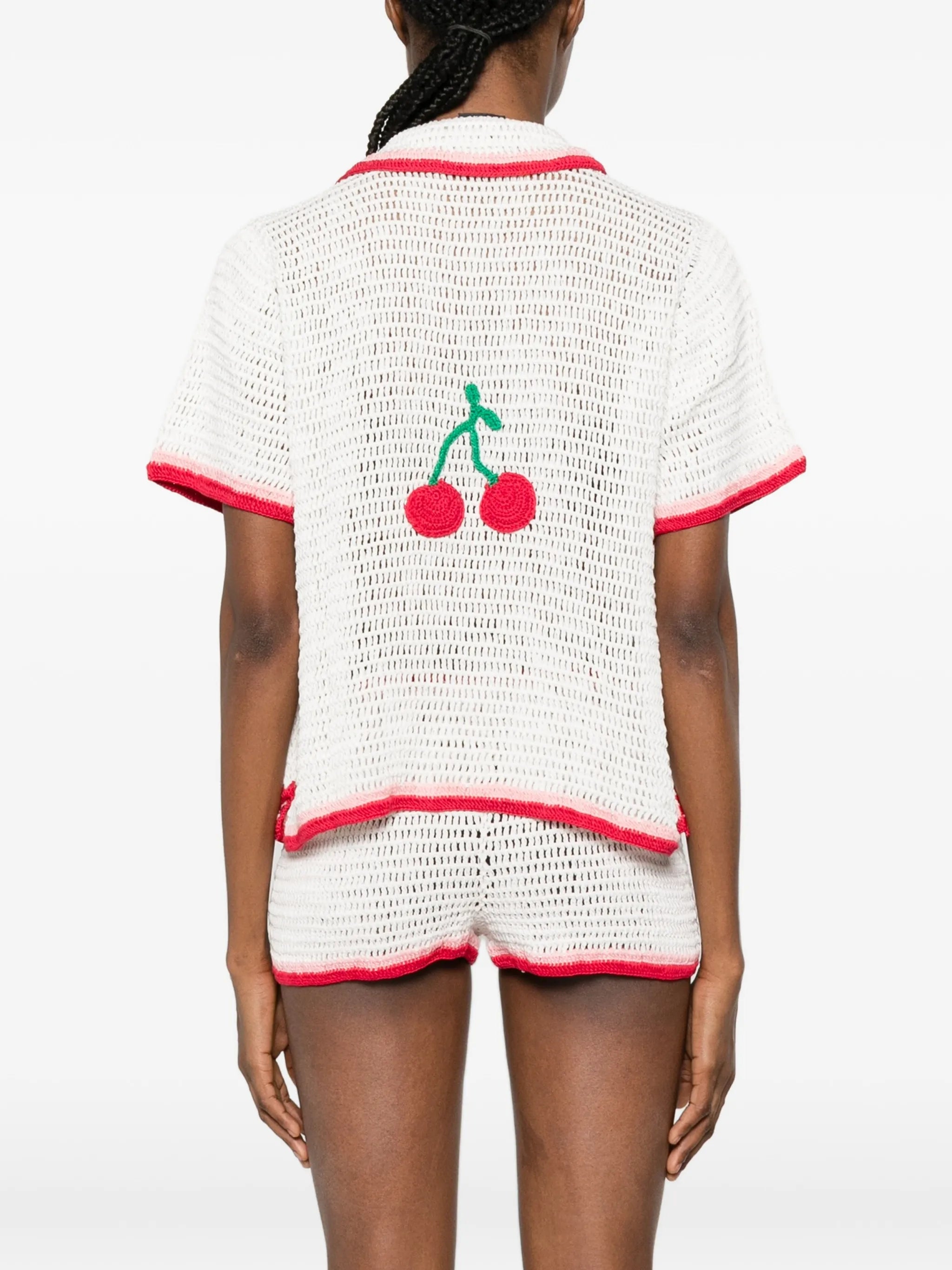 La Ruby crochet shirt