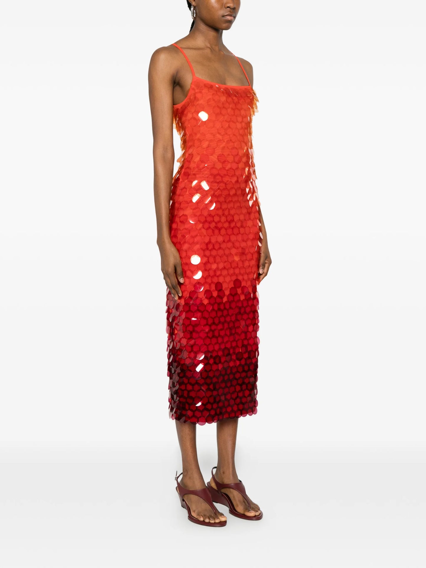 Paloma sequin-embellishmentt midi dress