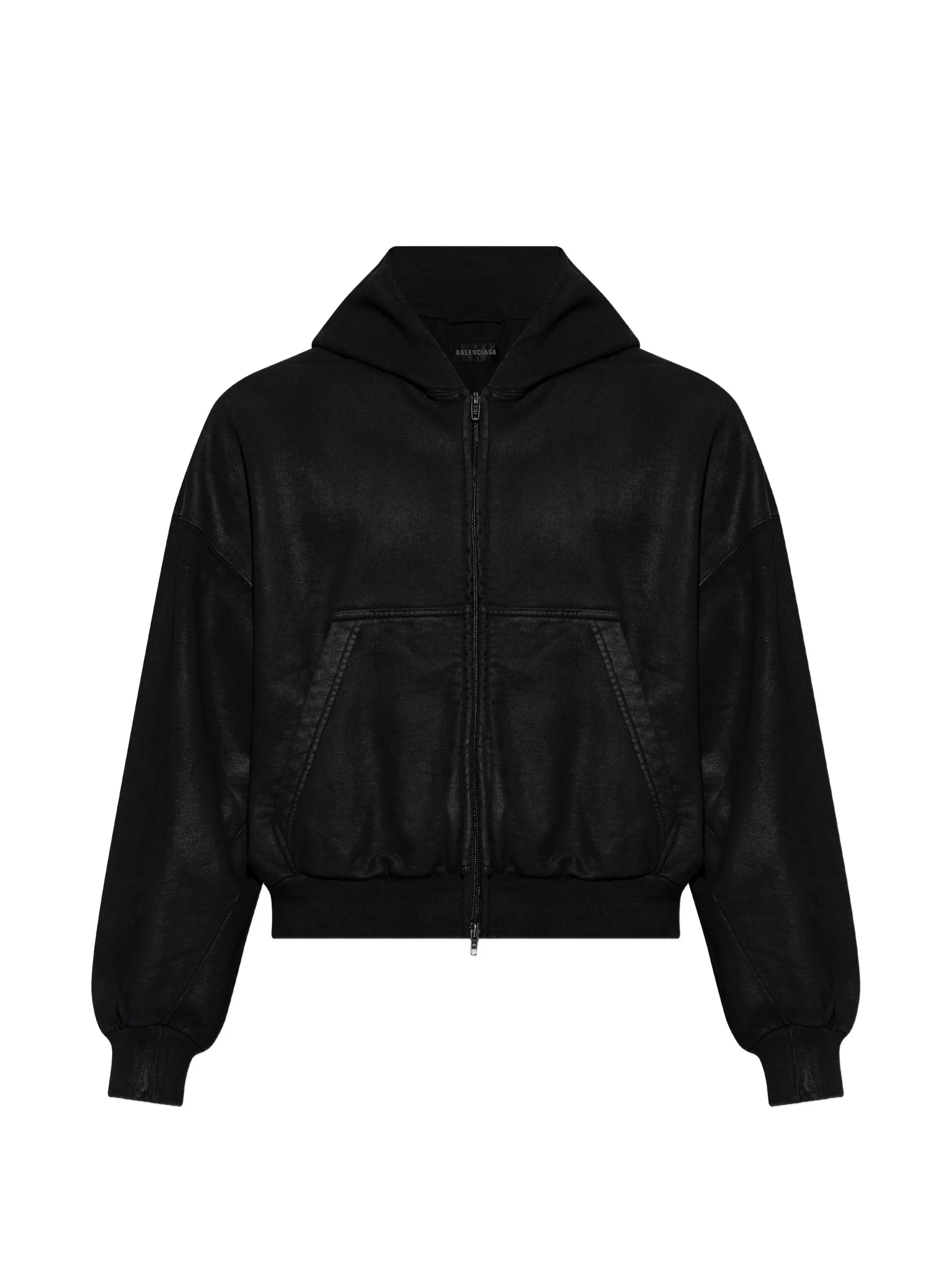 zipped hoodie