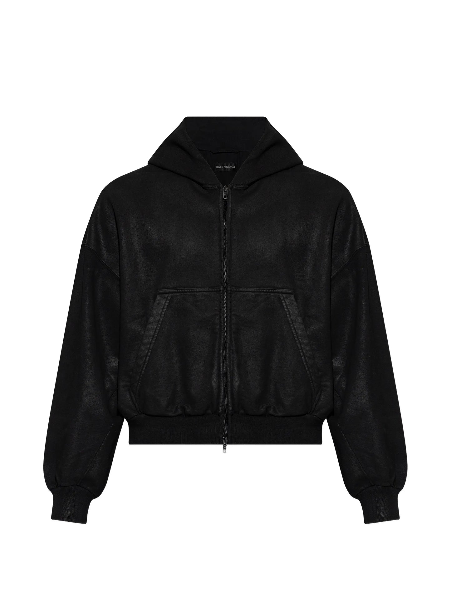 zipped hoodie