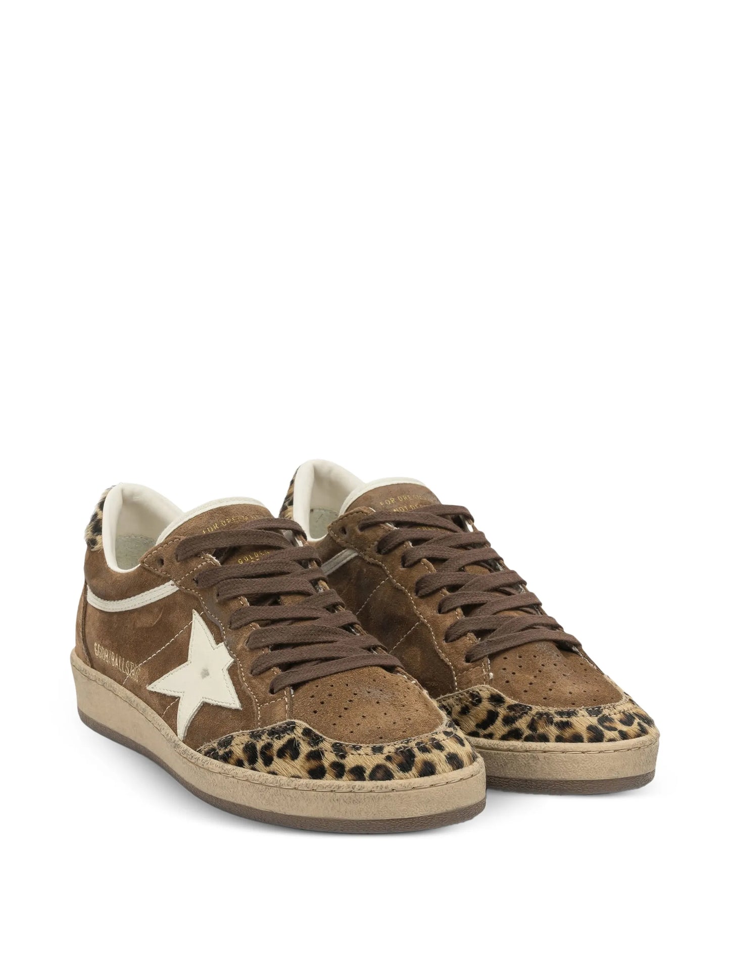 Ball Star leopard sneakers