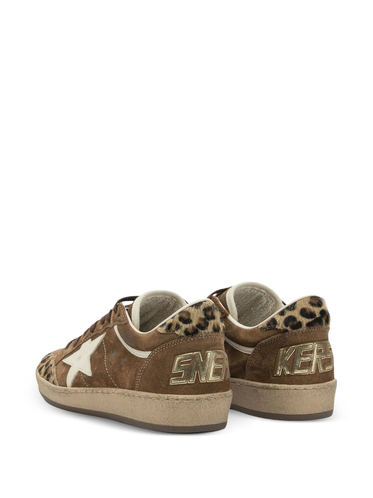 Ball Star leopard-print sneakers