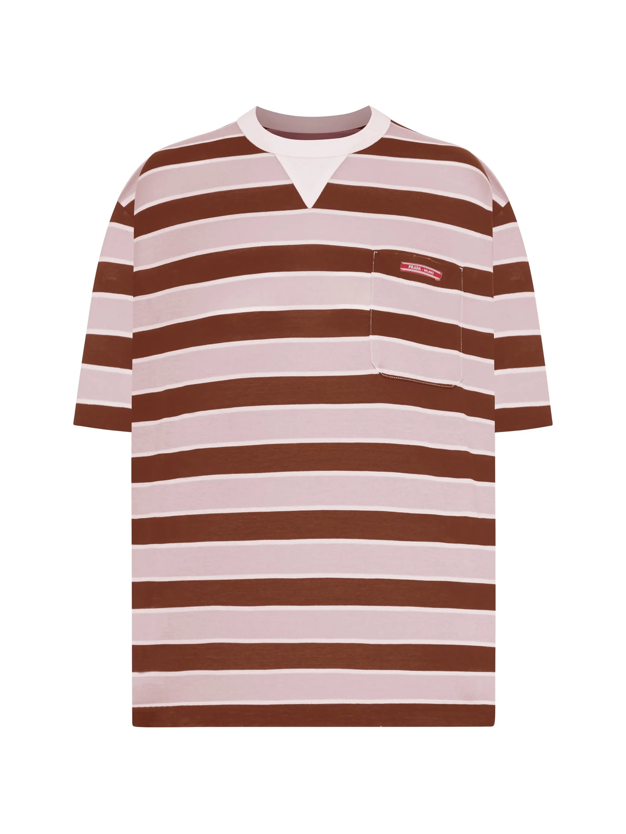 striped pocket T-shirt
