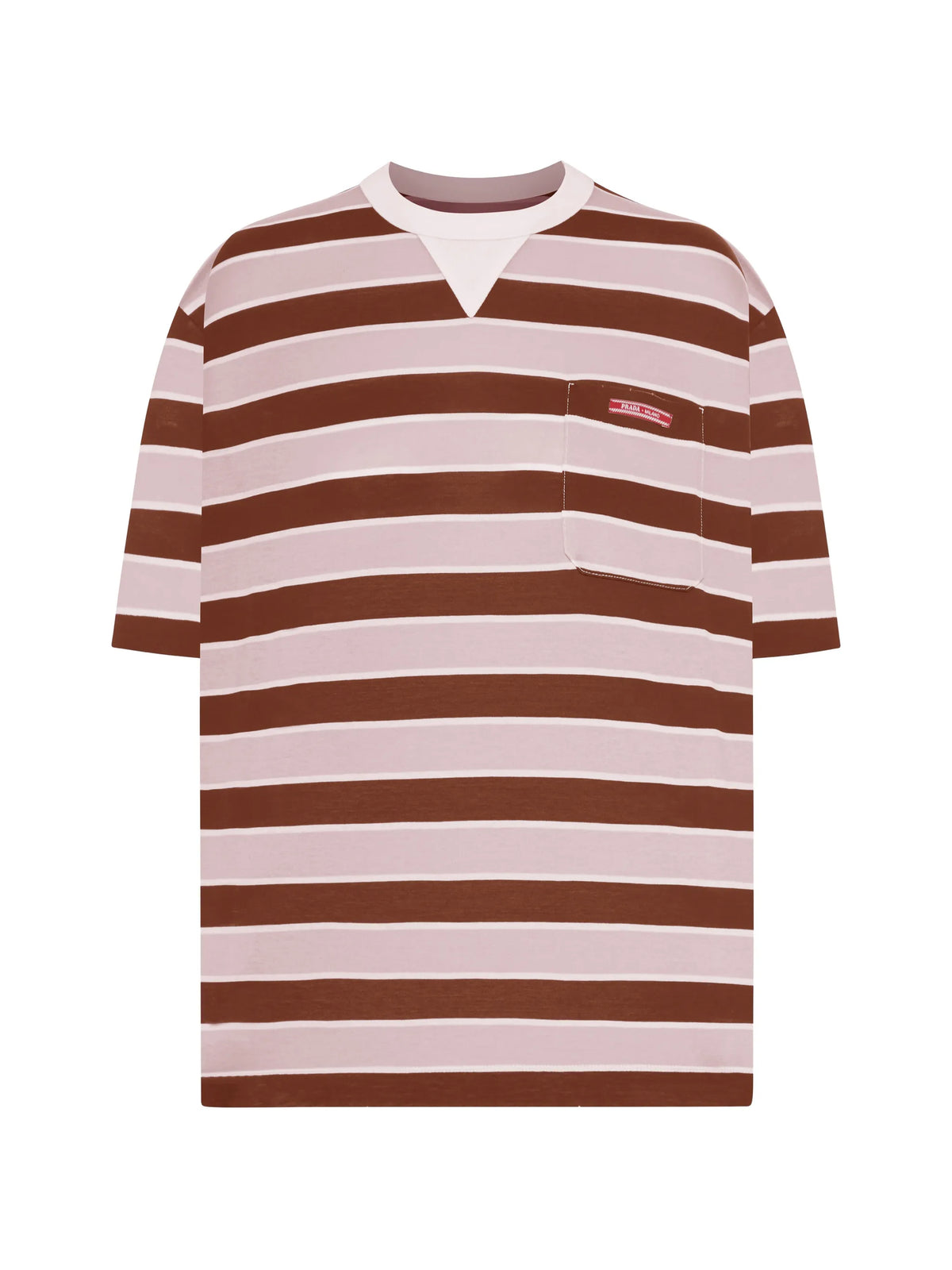 striped pocket T-shirt