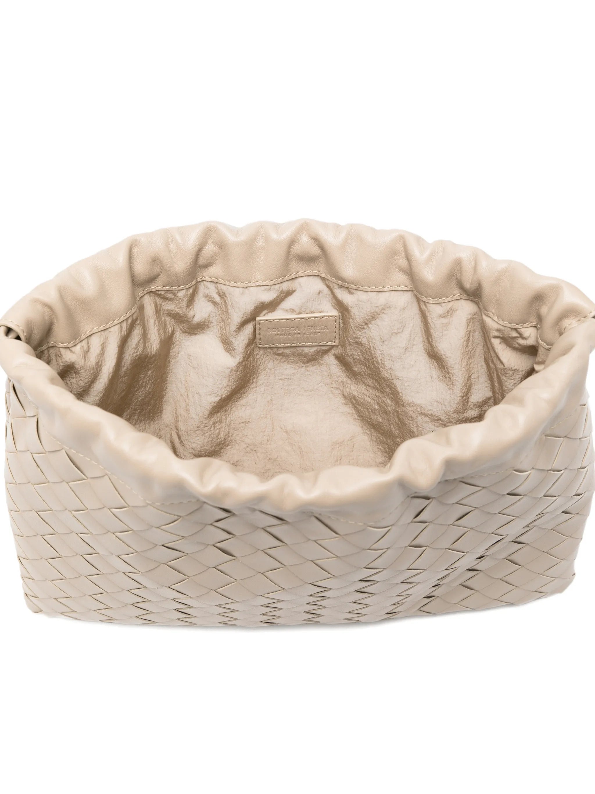 Dustbag Intrecciato clutch bag