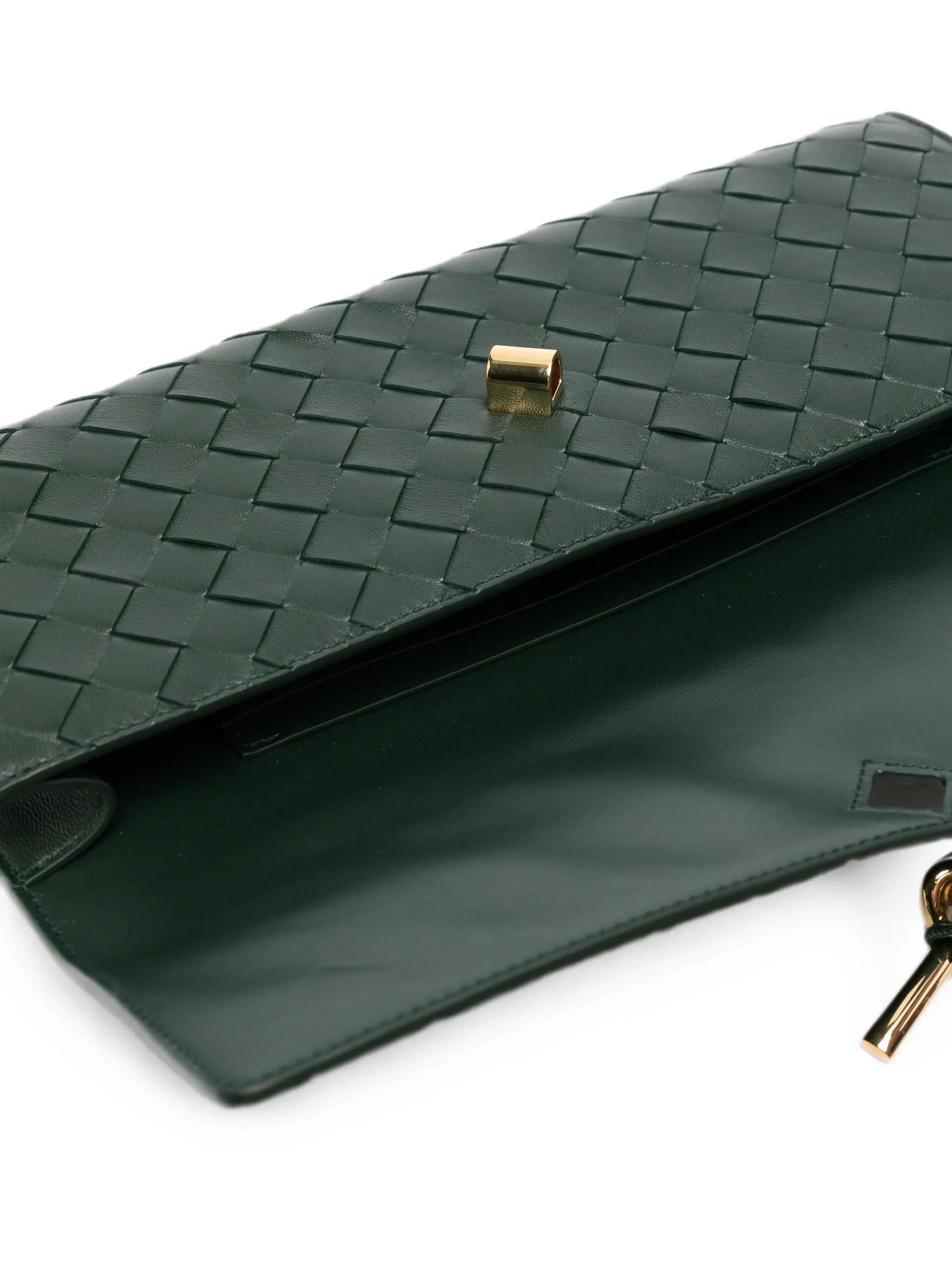 Andiamo Intrecciato clutch bag