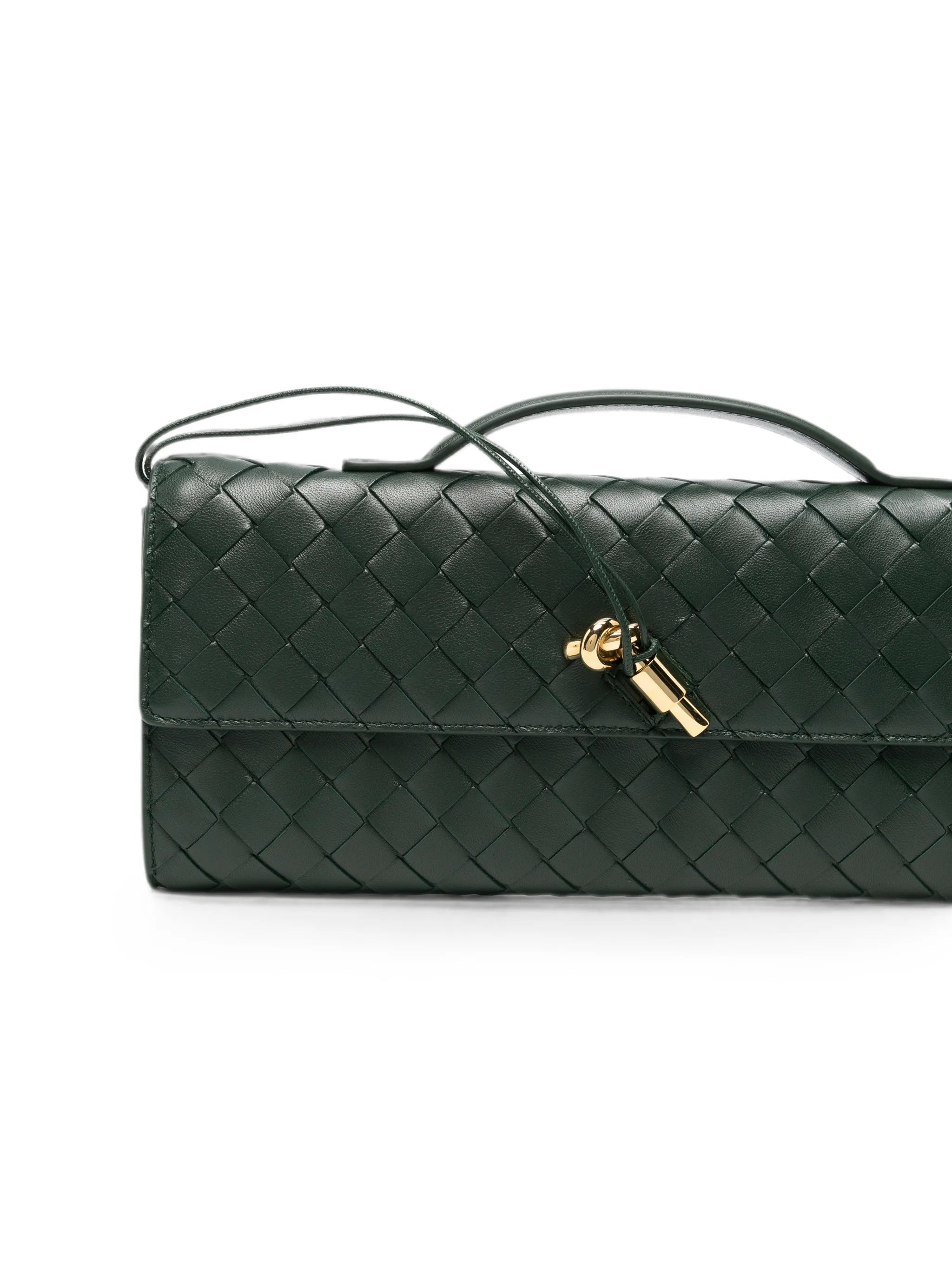 Andiamo Intrecciato clutch bag