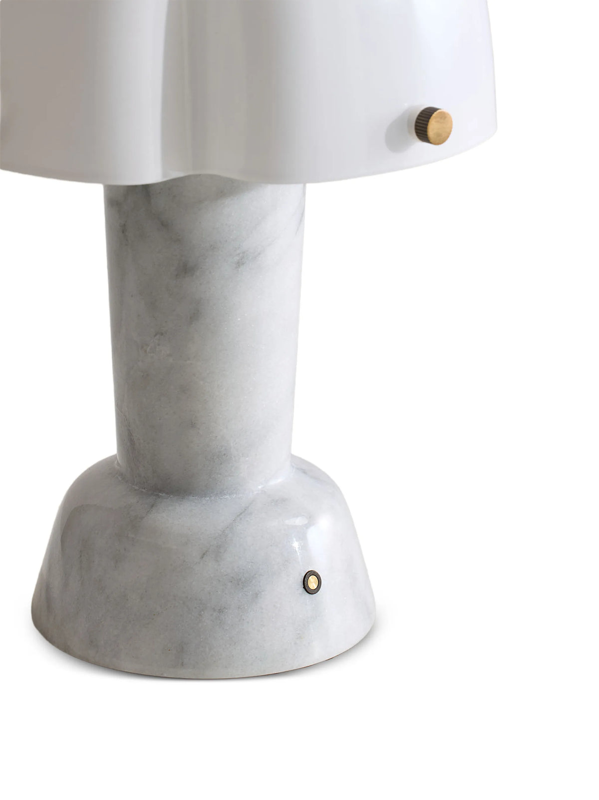 Rio marble portable lamp