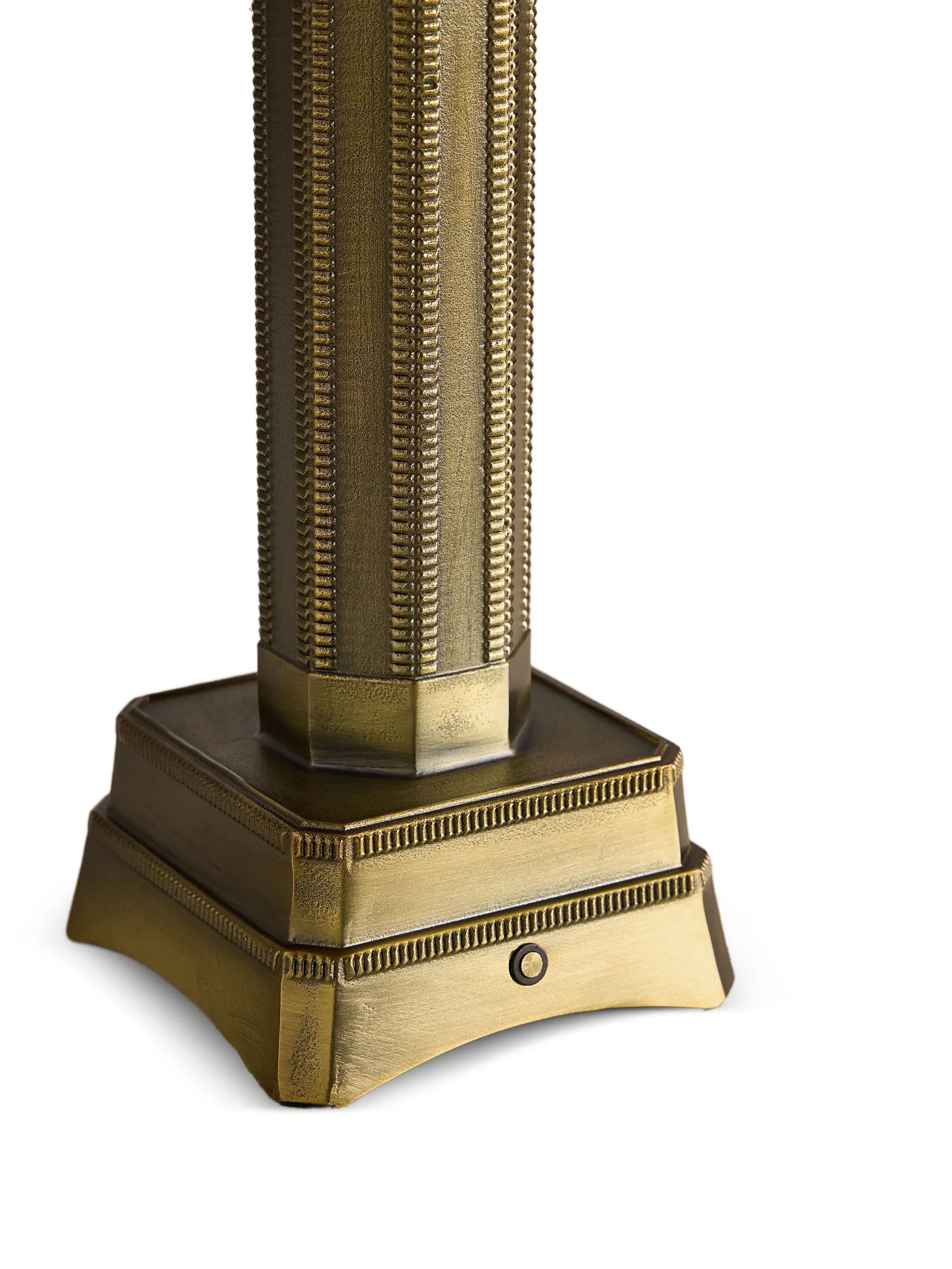 Oxford pleated tassel portable lamp