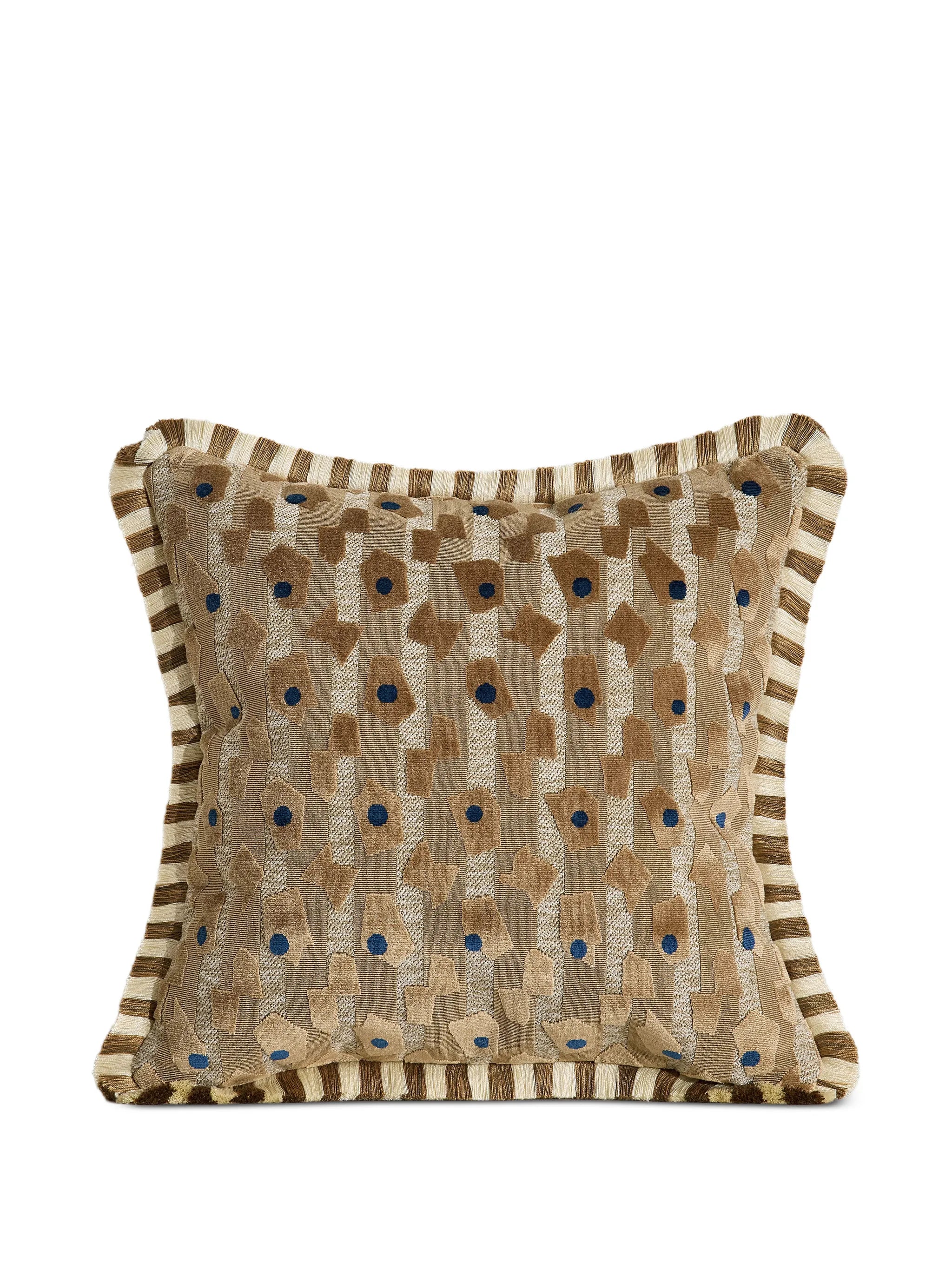 Jeremiah geometric-pattern cushion