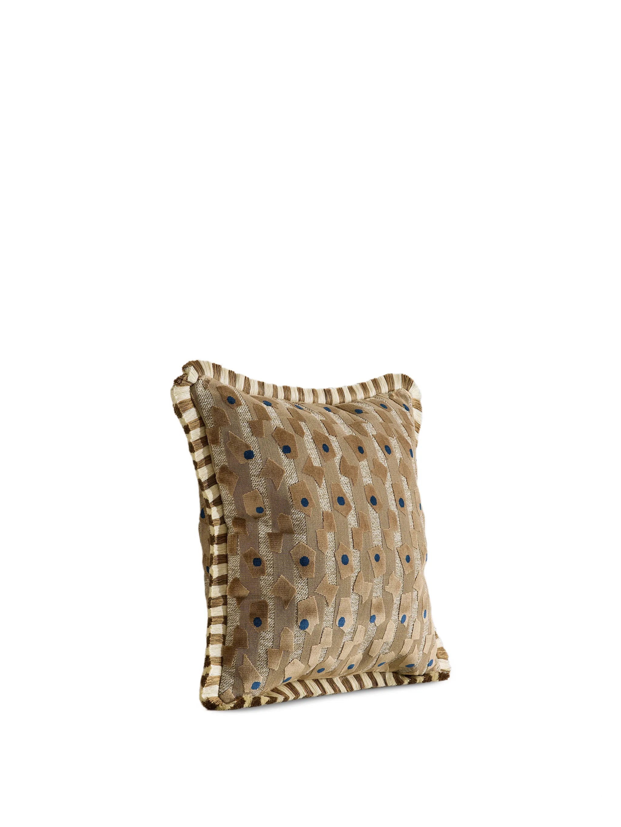 Jeremiah geometric-pattern cushion