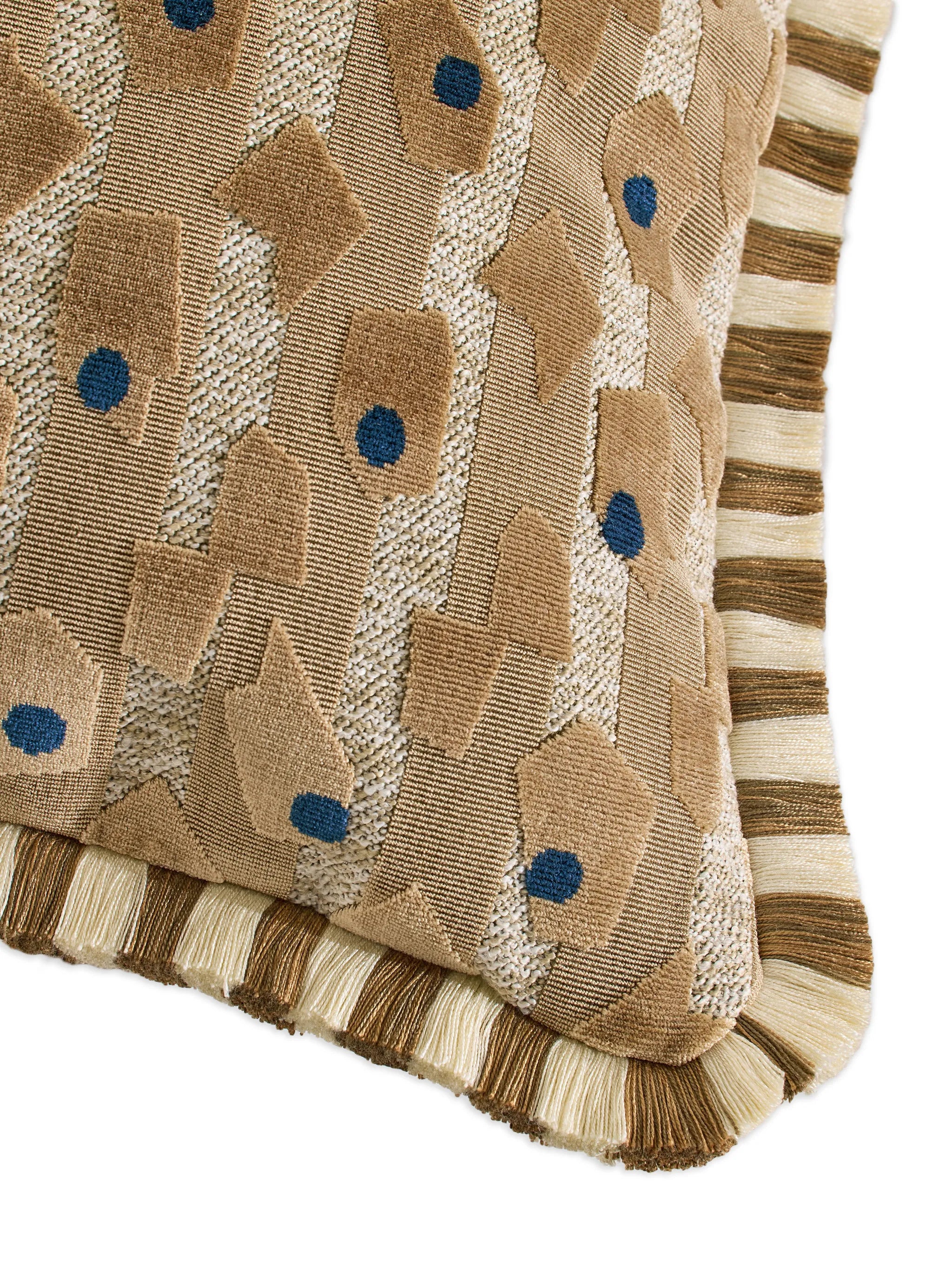 Jeremiah geometric-pattern cushion