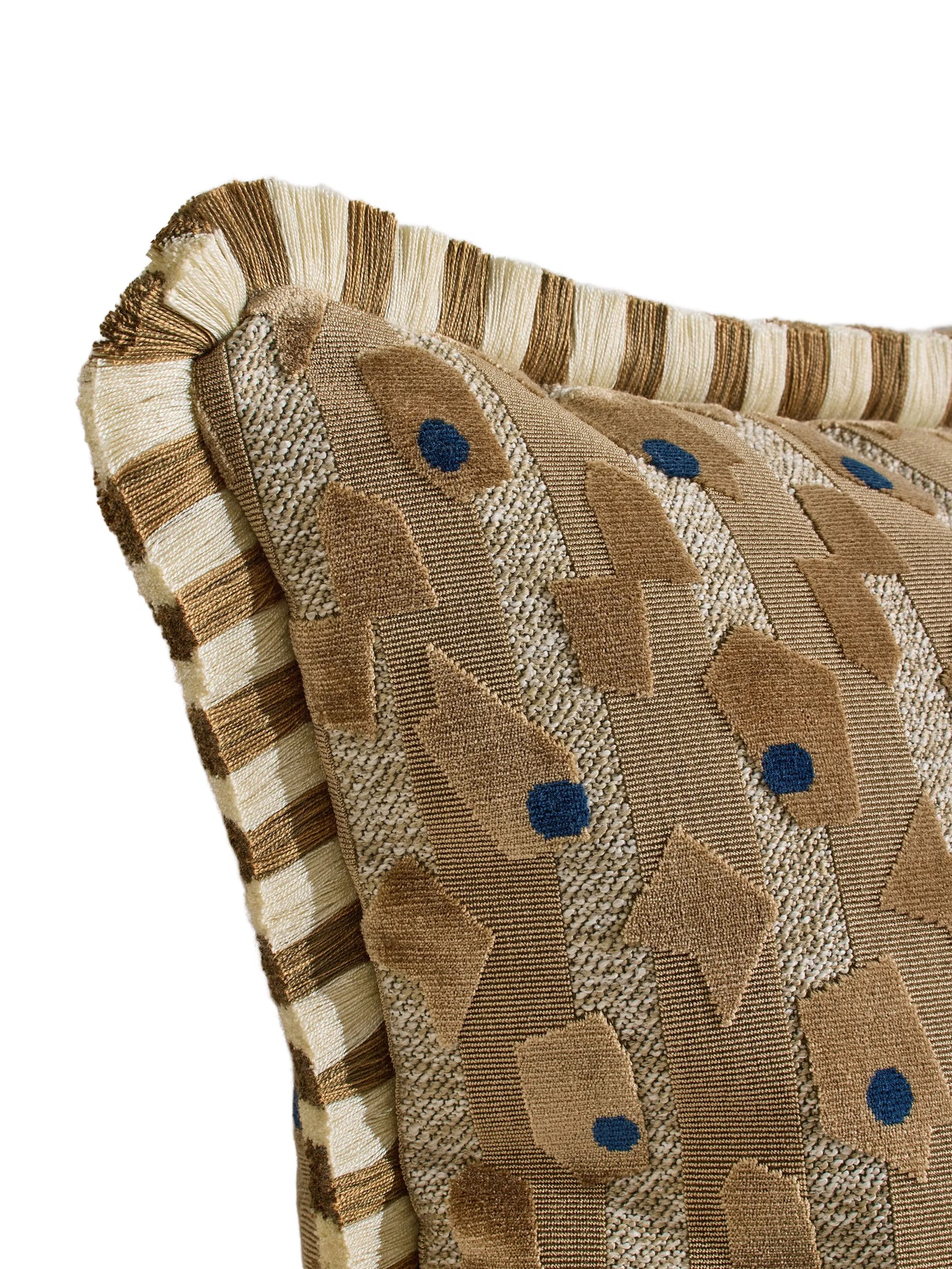 Jeremiah geometric-pattern cushion