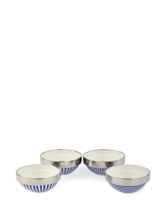 geometric-patterns bowls (set of  four)
