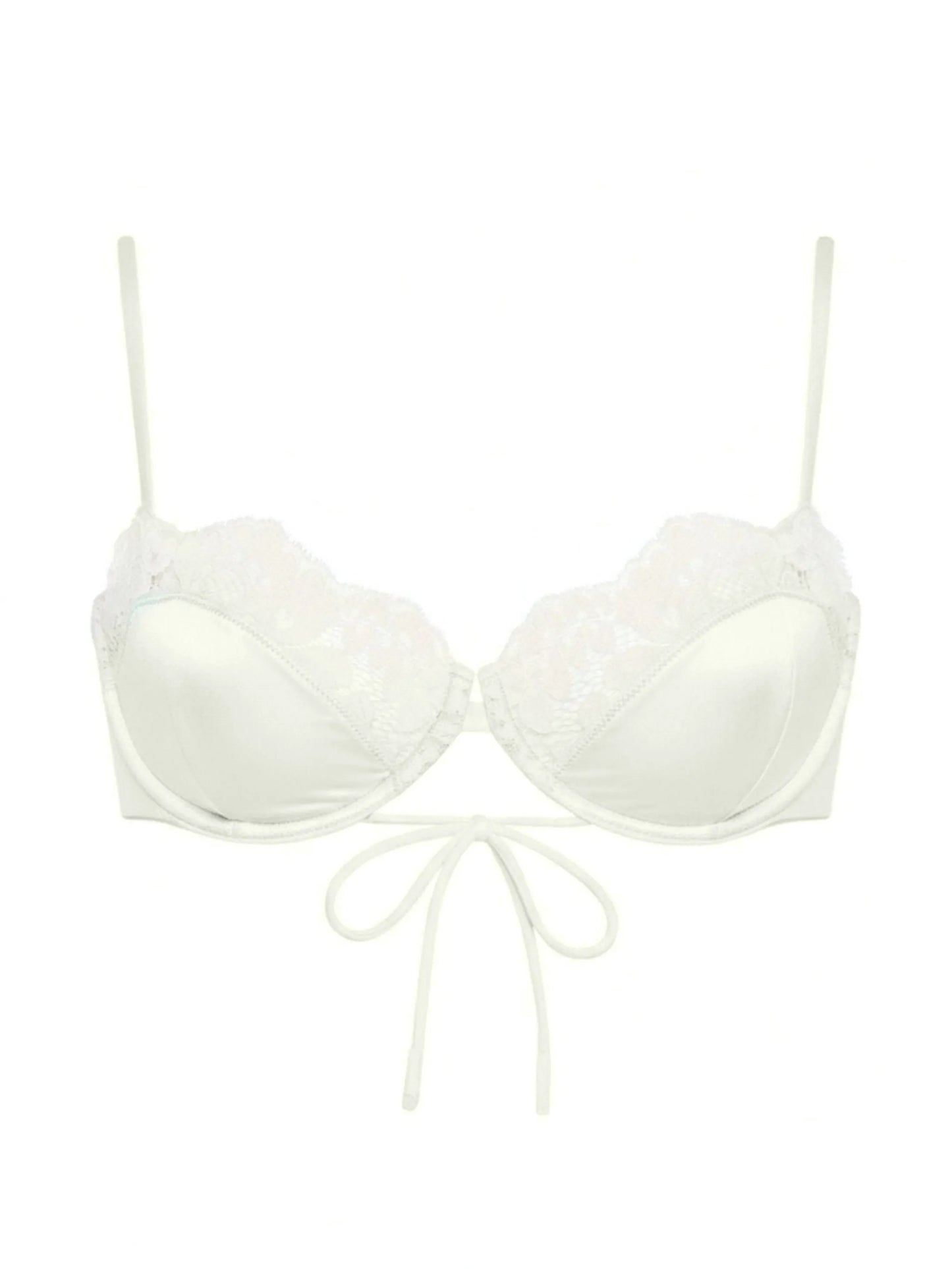 x Elsa Hosk Lena bow-detail bikini top
