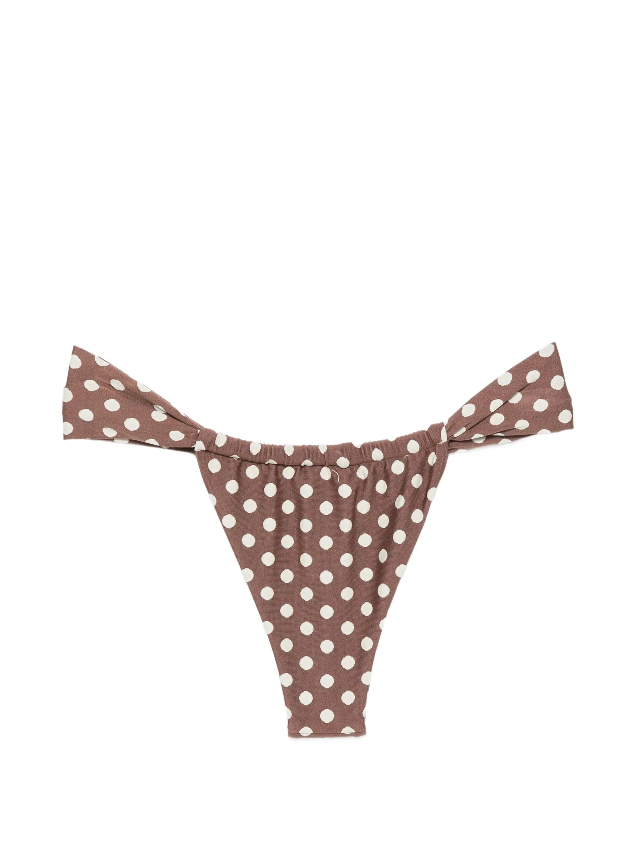 Vivian Sandra polka dot bikini bottom
