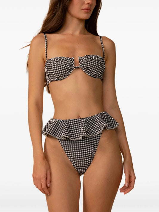 Tamarindo ruffled bikini bottoms