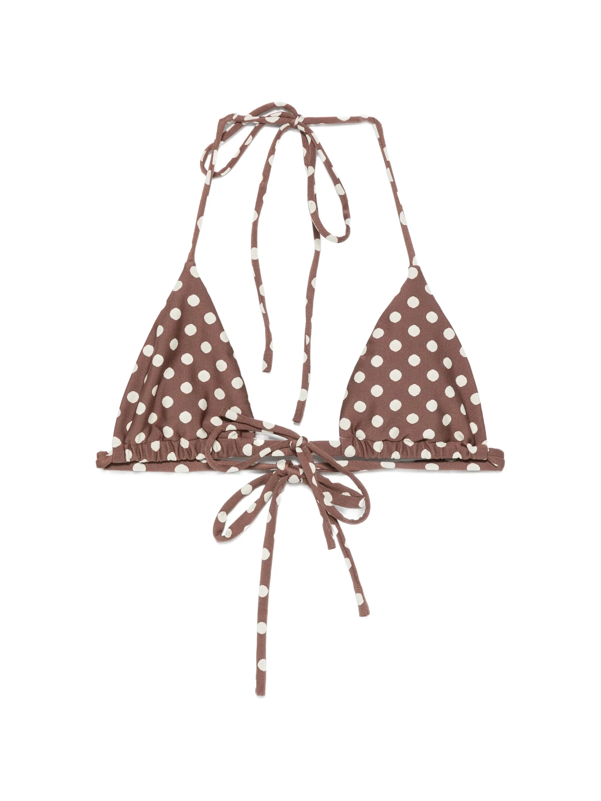 Vivian Emma polka dot bikini top