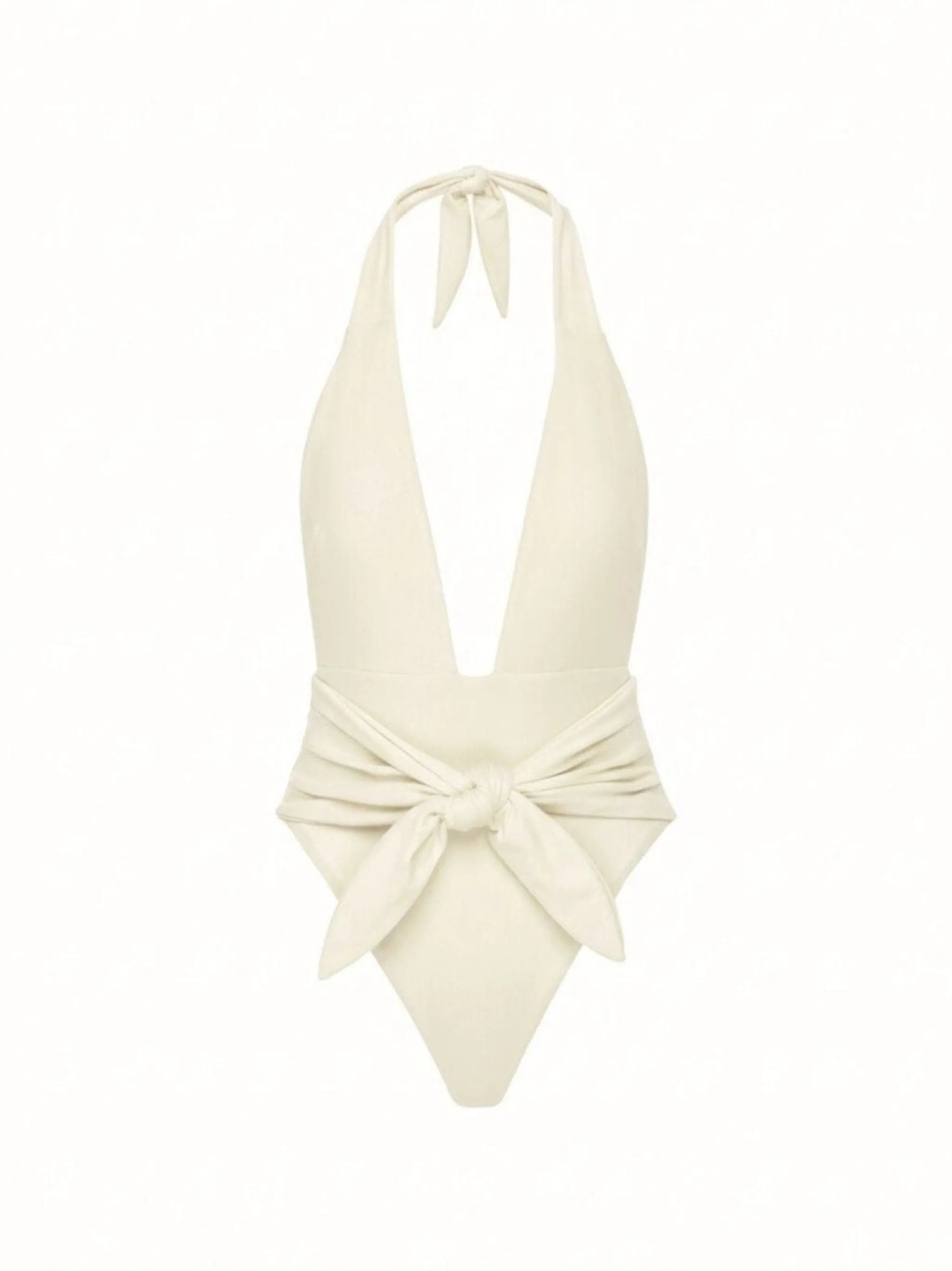 x Elsa Hosk Tropez halterneck swimsuit