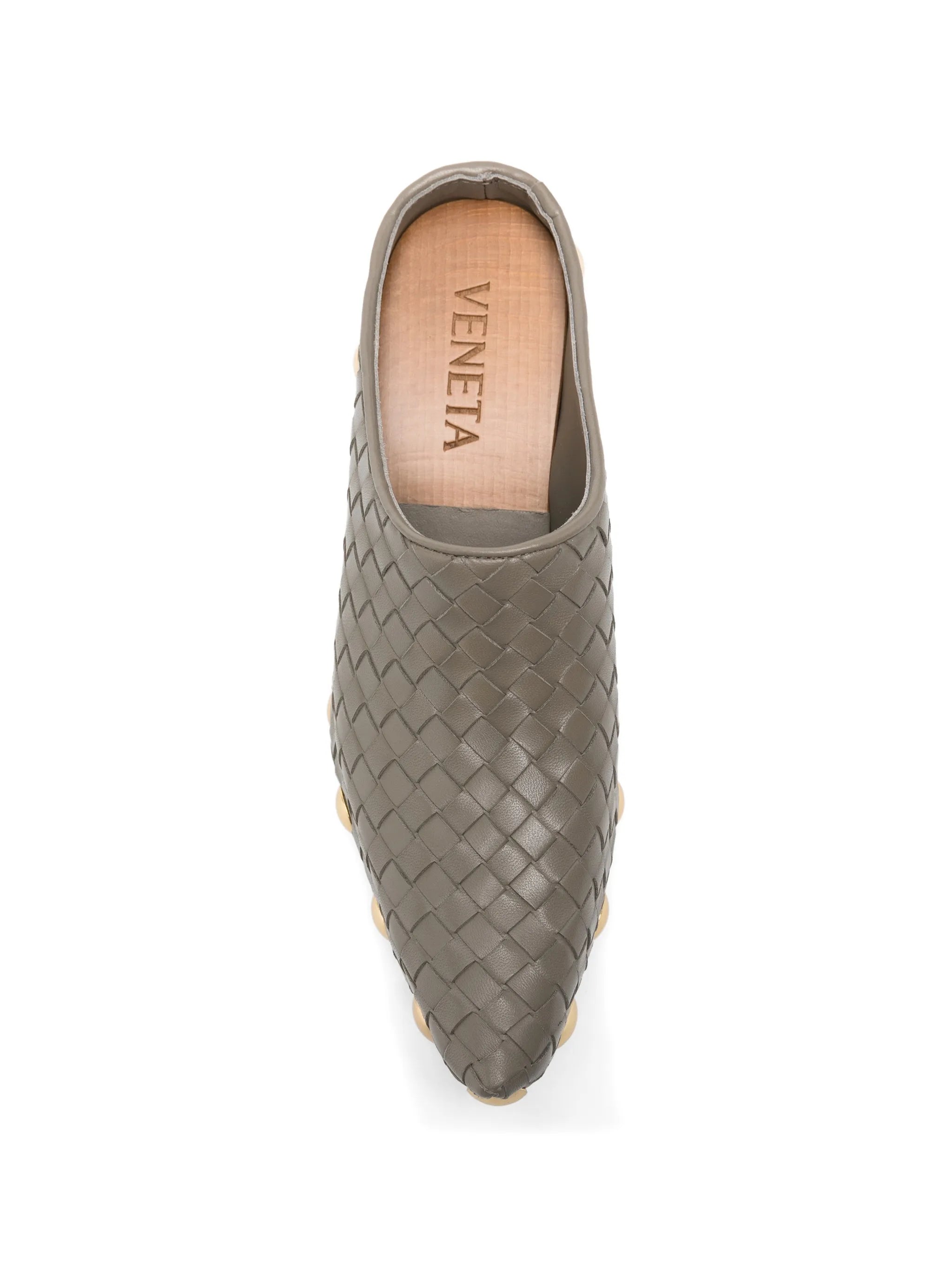 Gondola studded mules