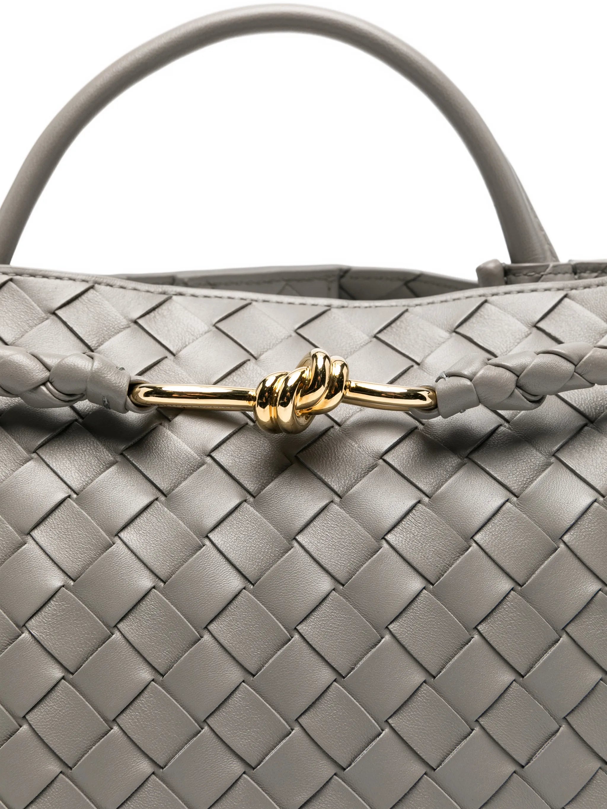 Andiamo Intrecciato leather tote bag