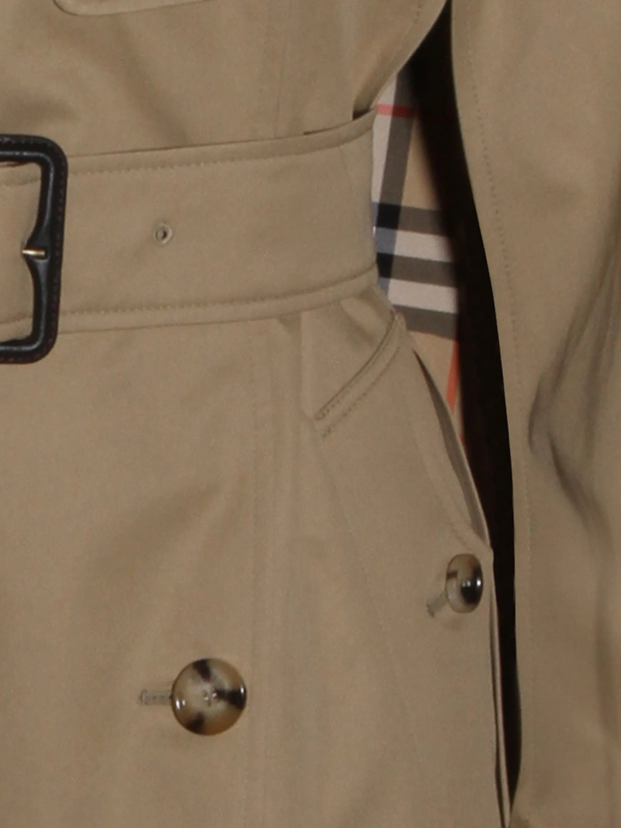 Belmont trench cape coat