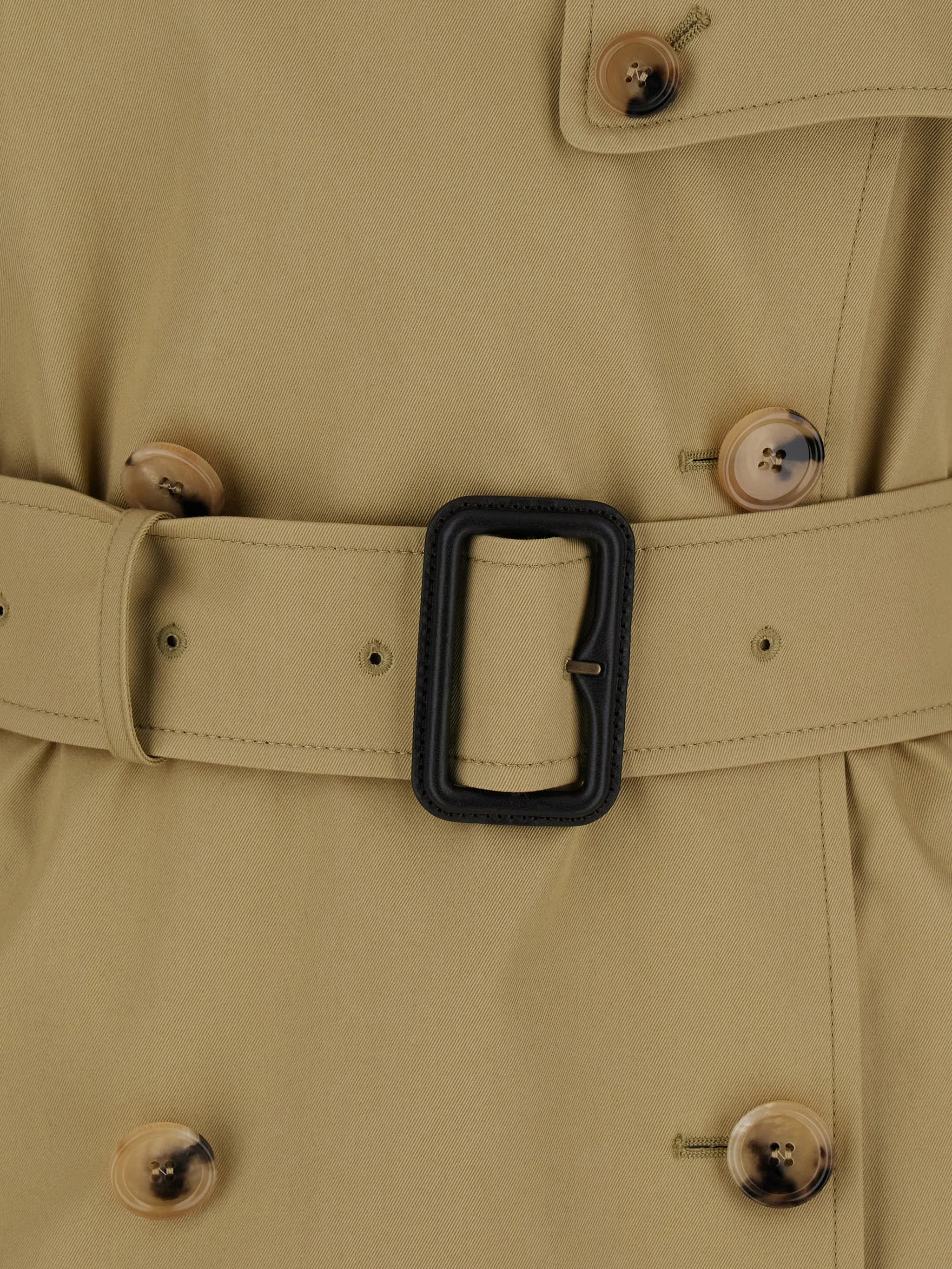 gabardine Belmont trench cape