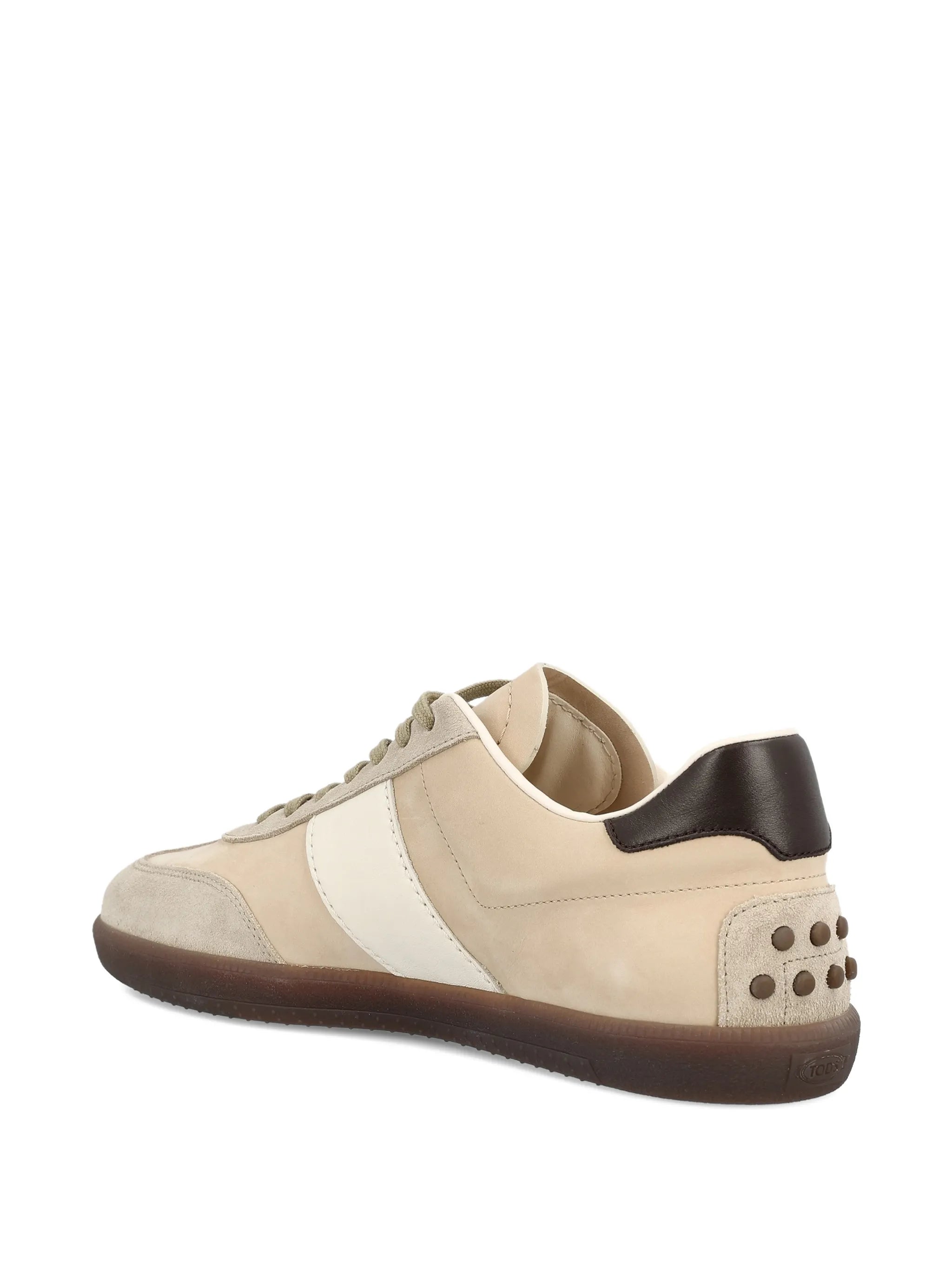 striped panel sneakers