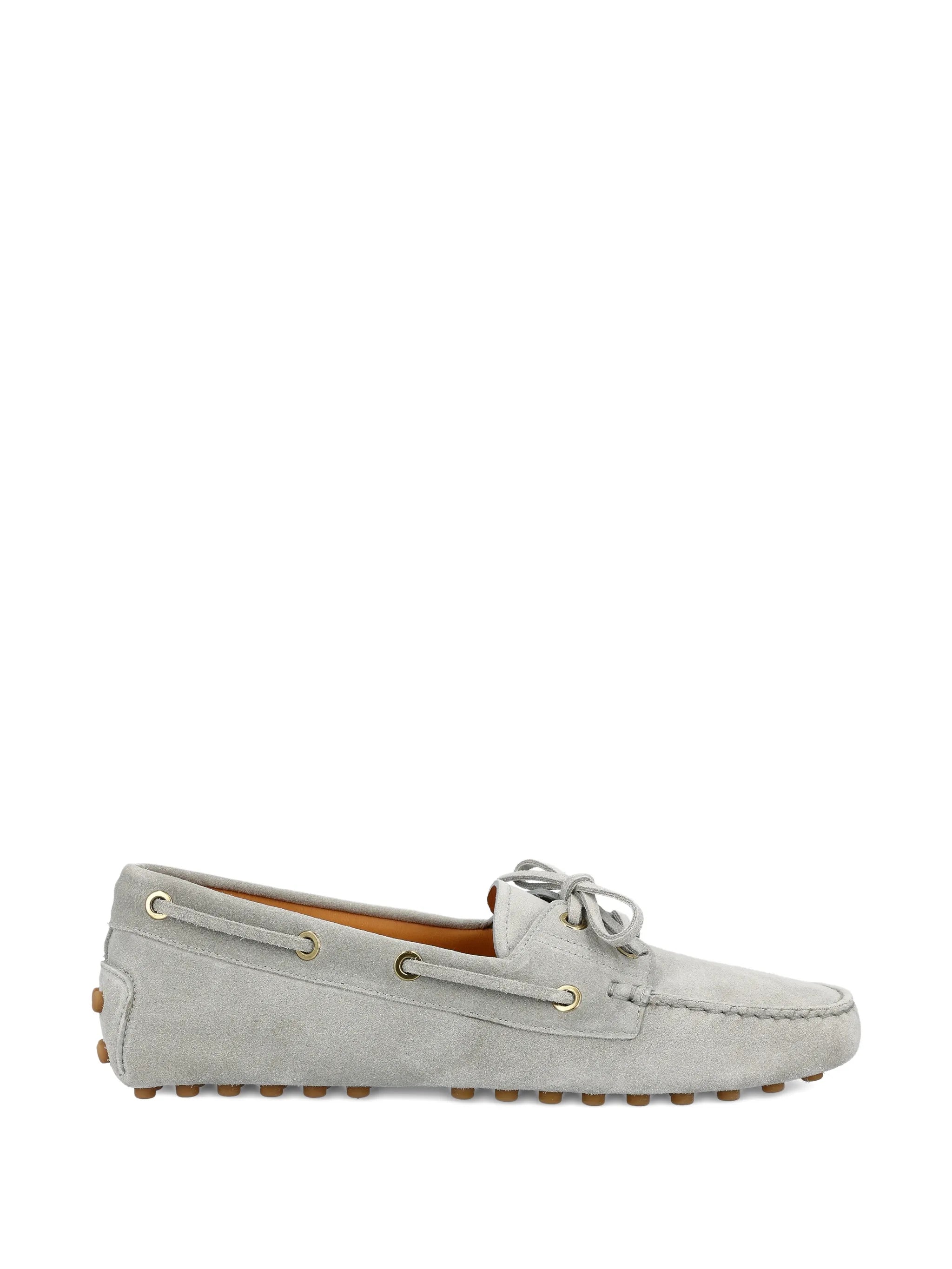 tie detail flat loafers